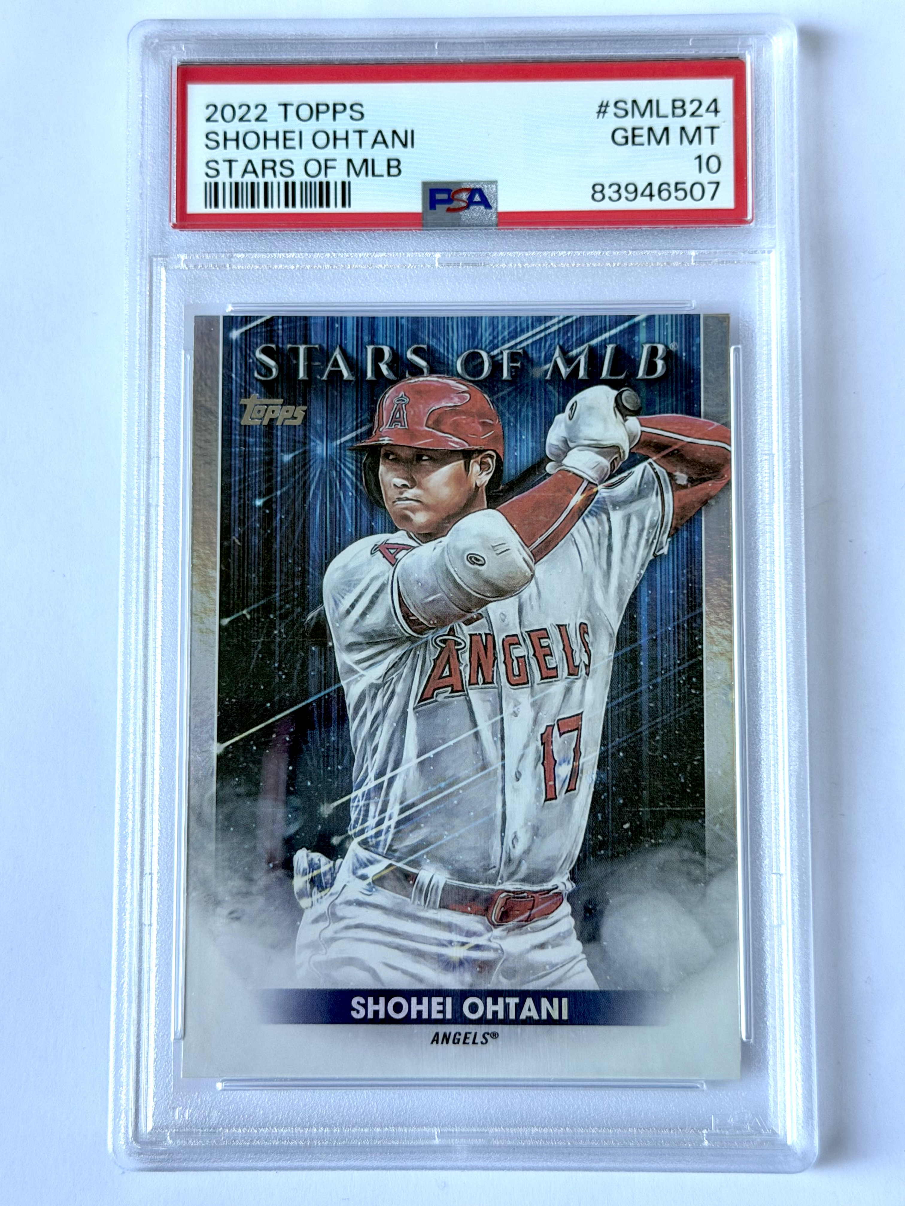 Carta PSA 10 Shohei Ohtani #SMLB-24 — Stars of MLB