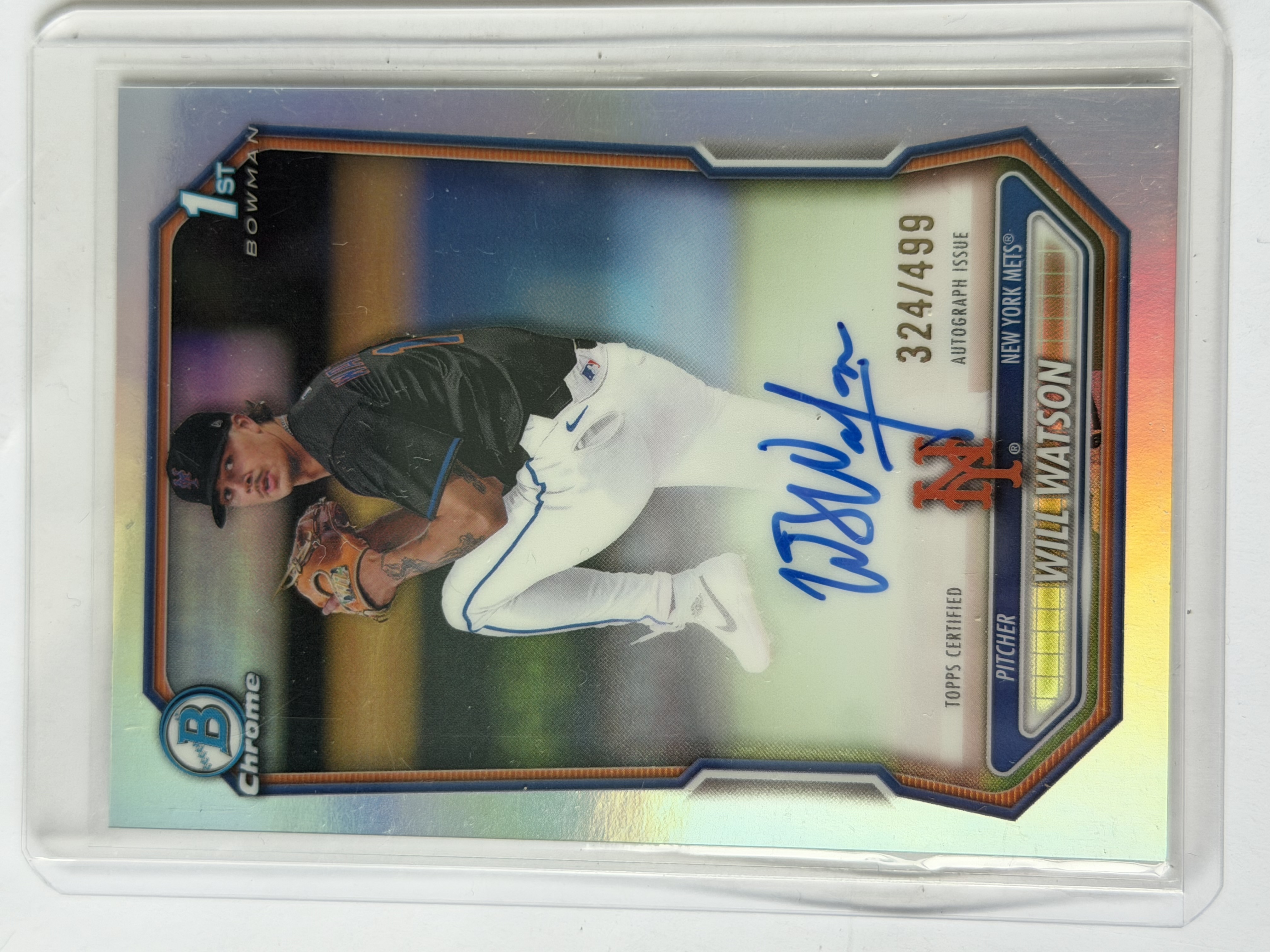 Carta Will Watson 324/499 Auto