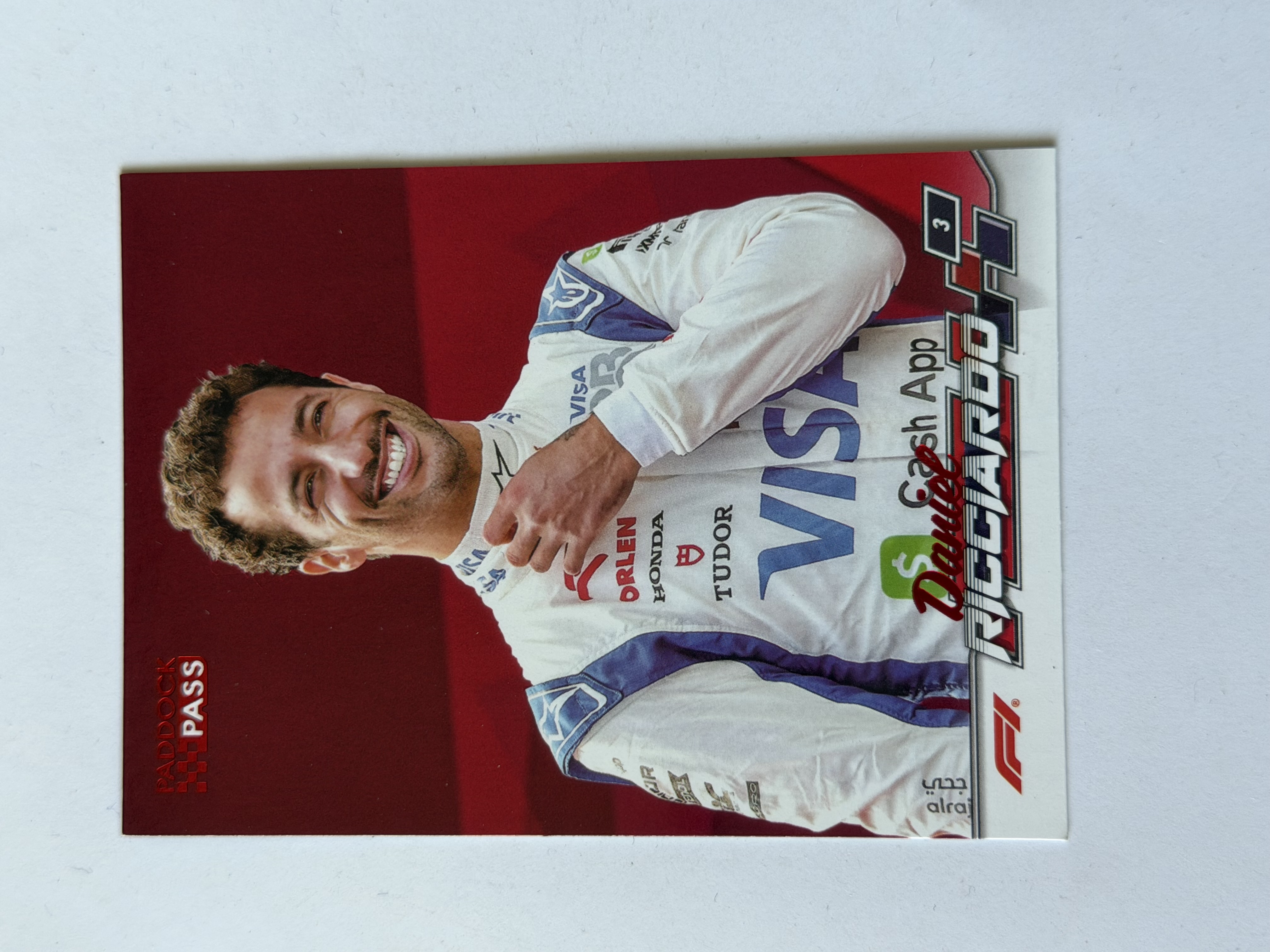 Carta Daniel Ricciardo