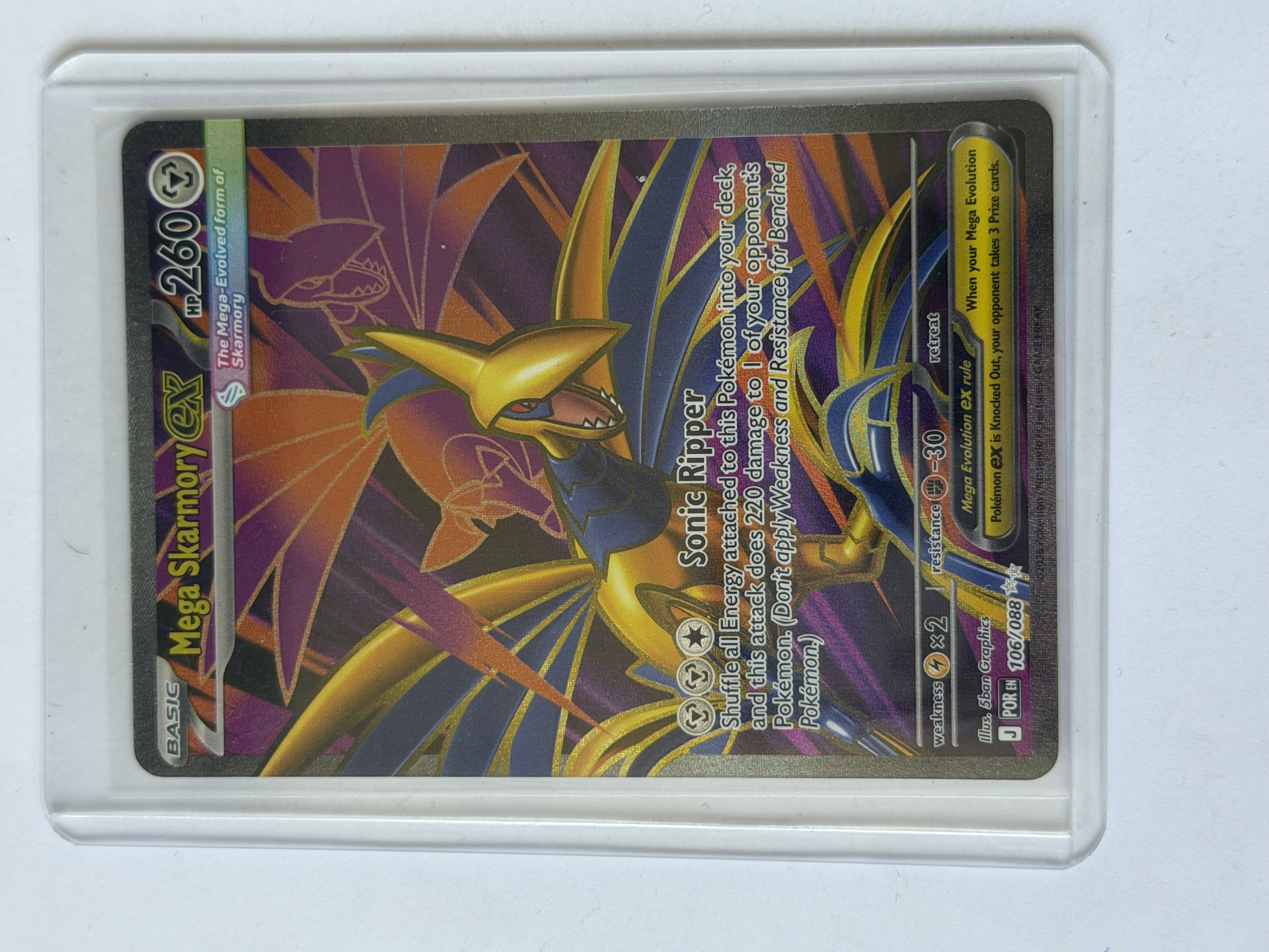 Carta Pokemon Mega Skarmory ex