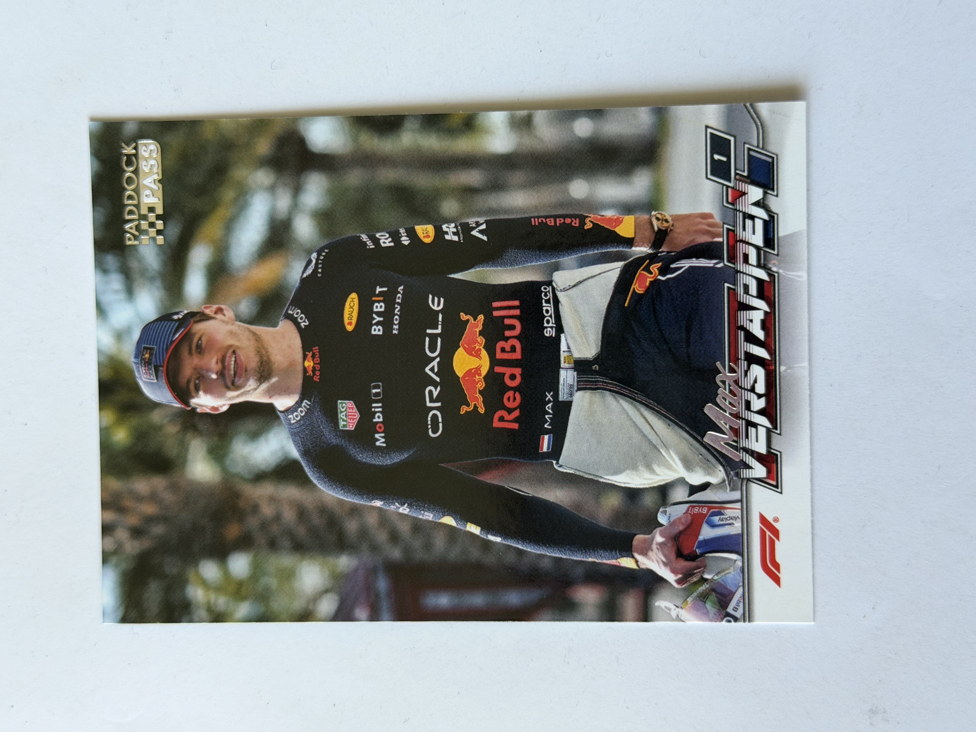 Carta Max Verstappen