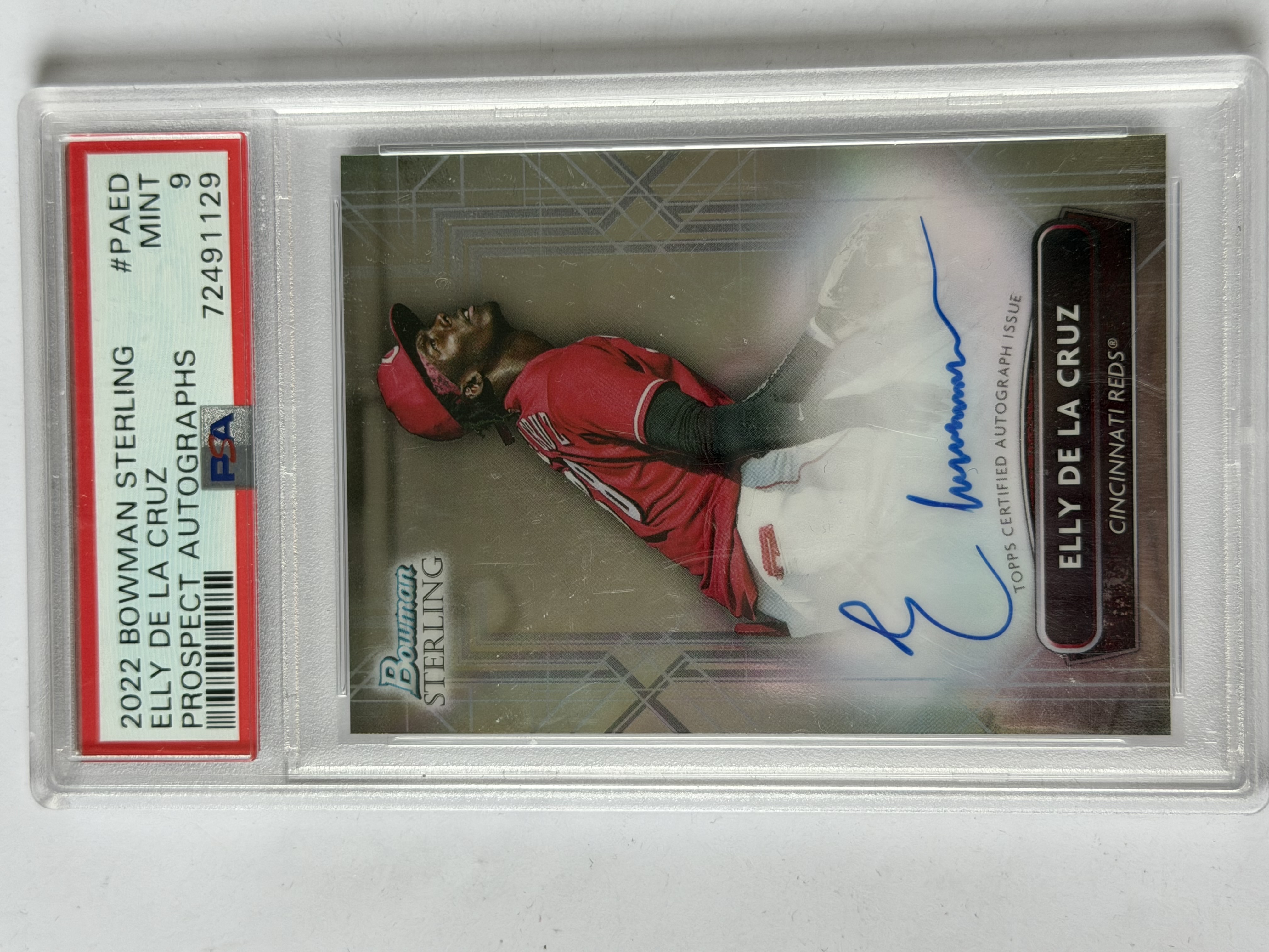 Carta Elly De La Cruz PSA 9