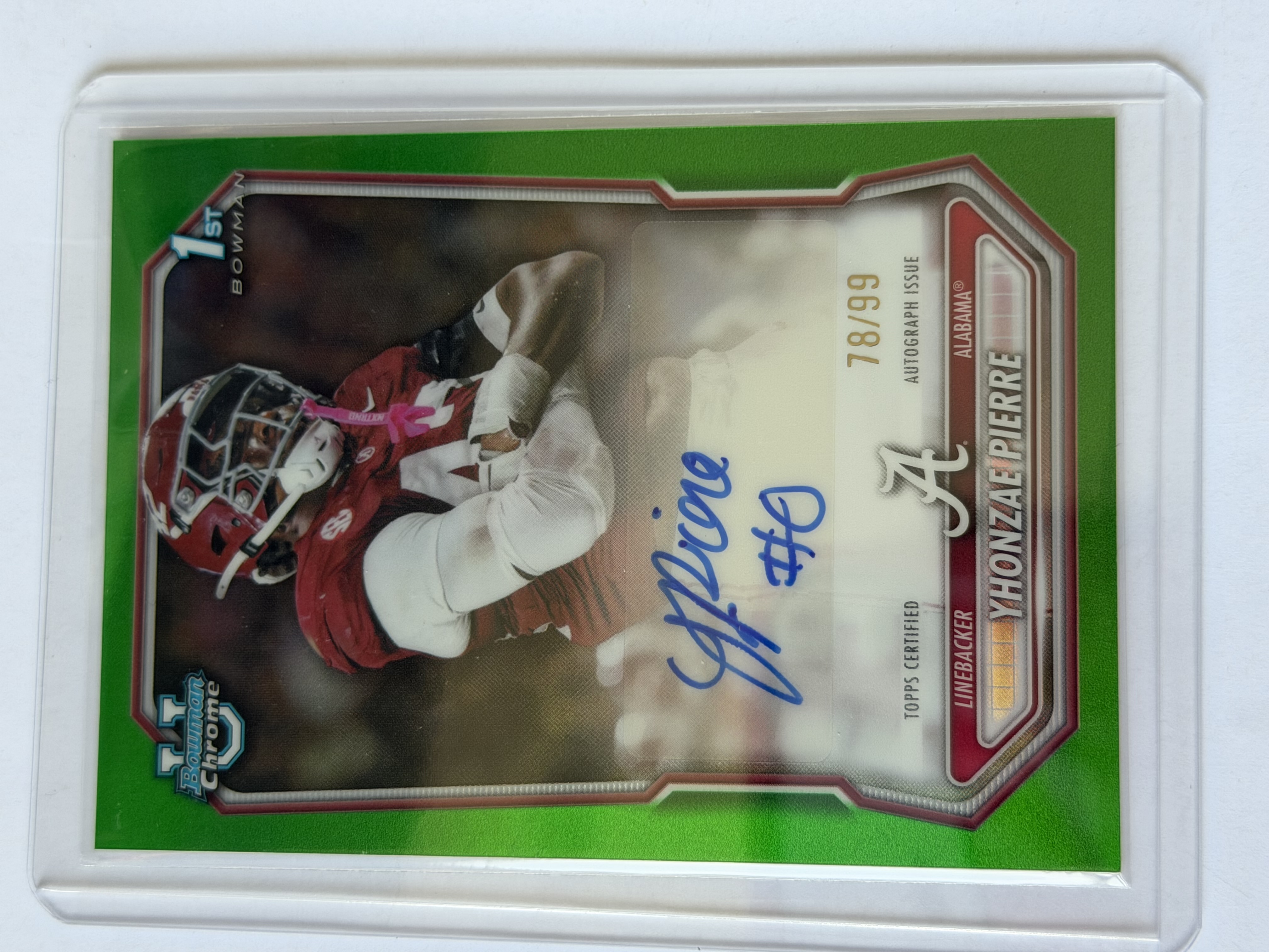 Carta Yhonza Pierre 78/99 Auto
