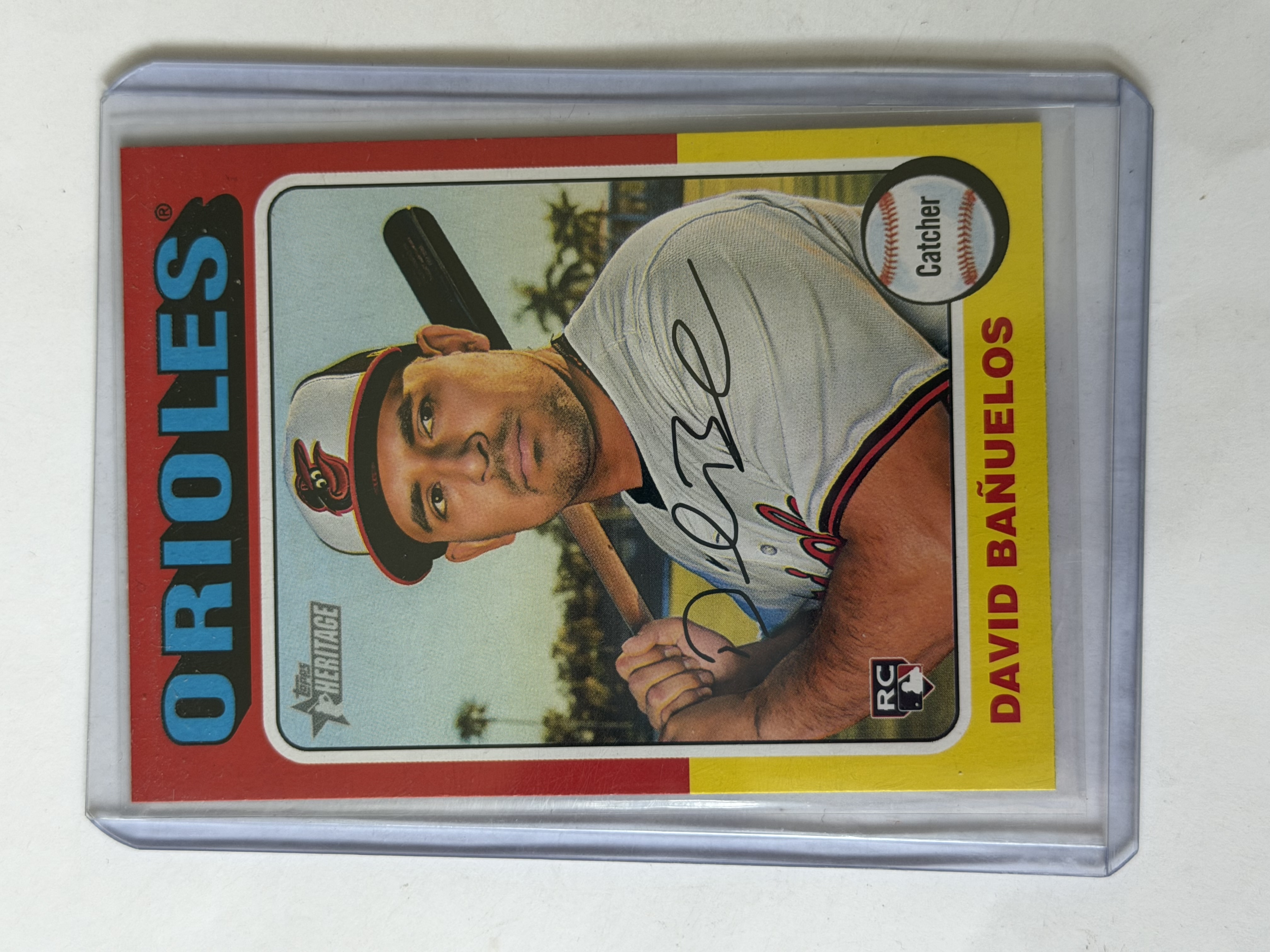 Carta Rookie David Bañuelos