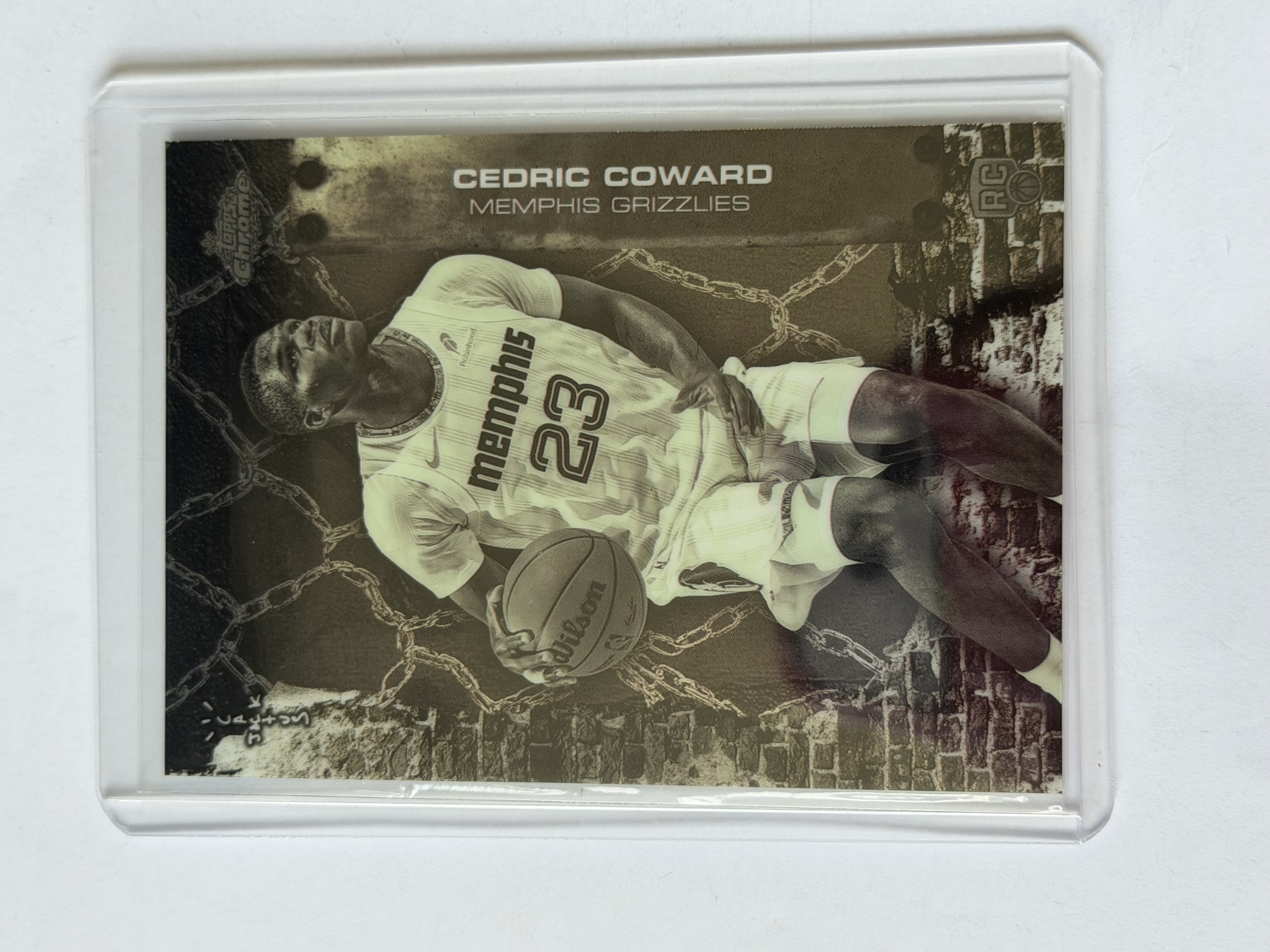 Carta Rookie Cedric Coward