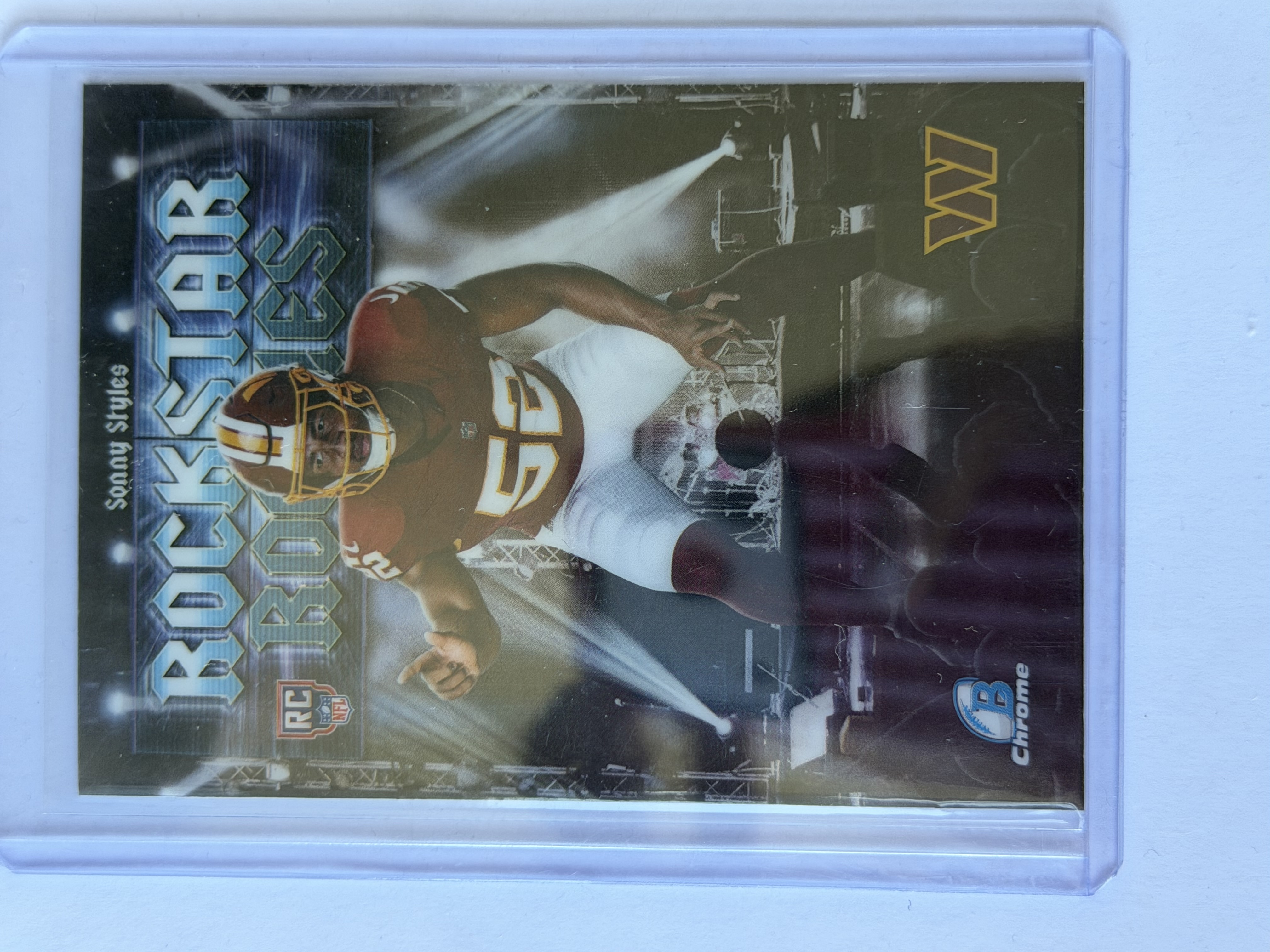 Carta Sonny Styles RC — 2026 Bowman Chrome Rockstar Rookies #RR-18
