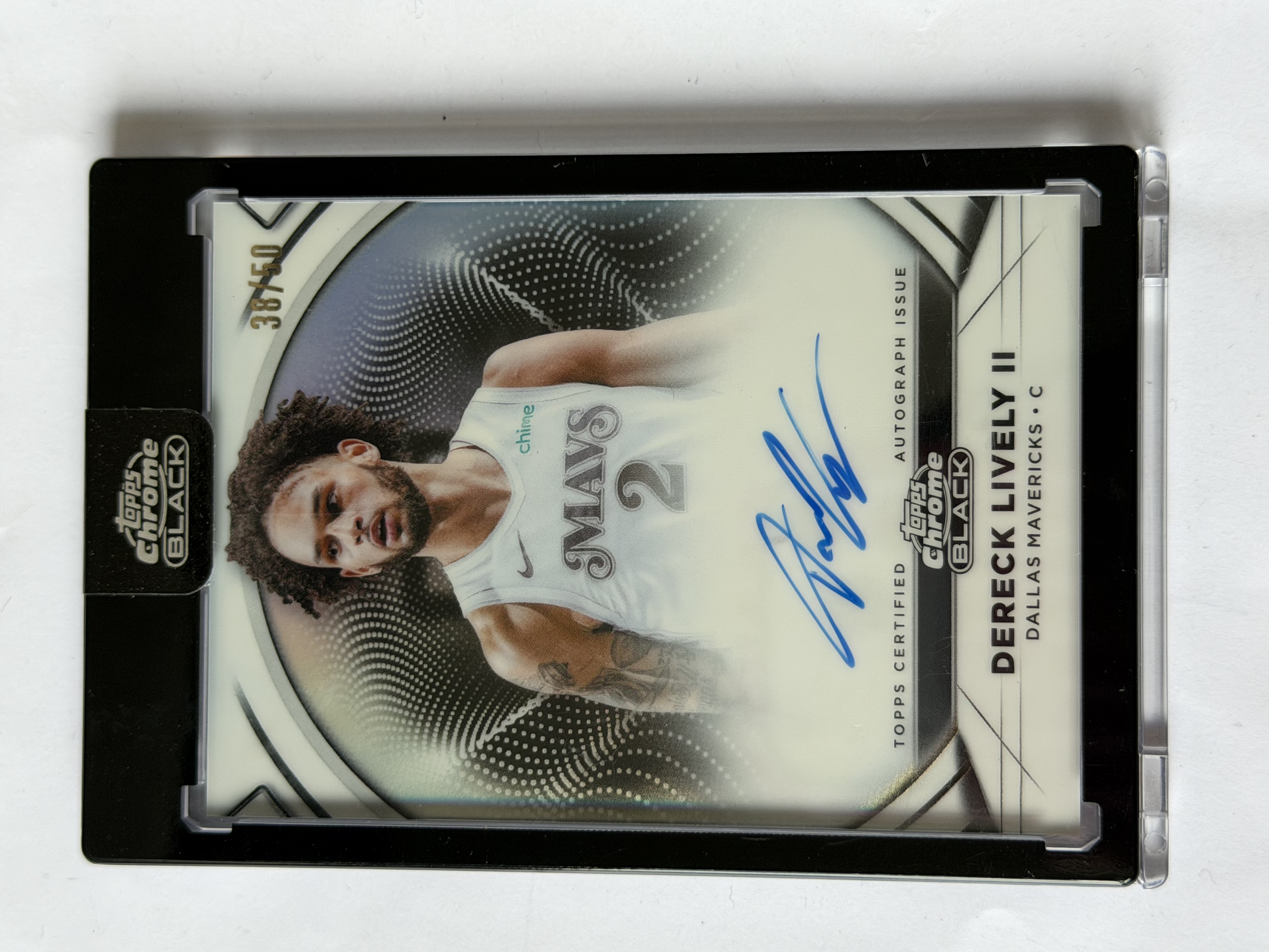 Carta Dereck Lively II 38/50 Auto