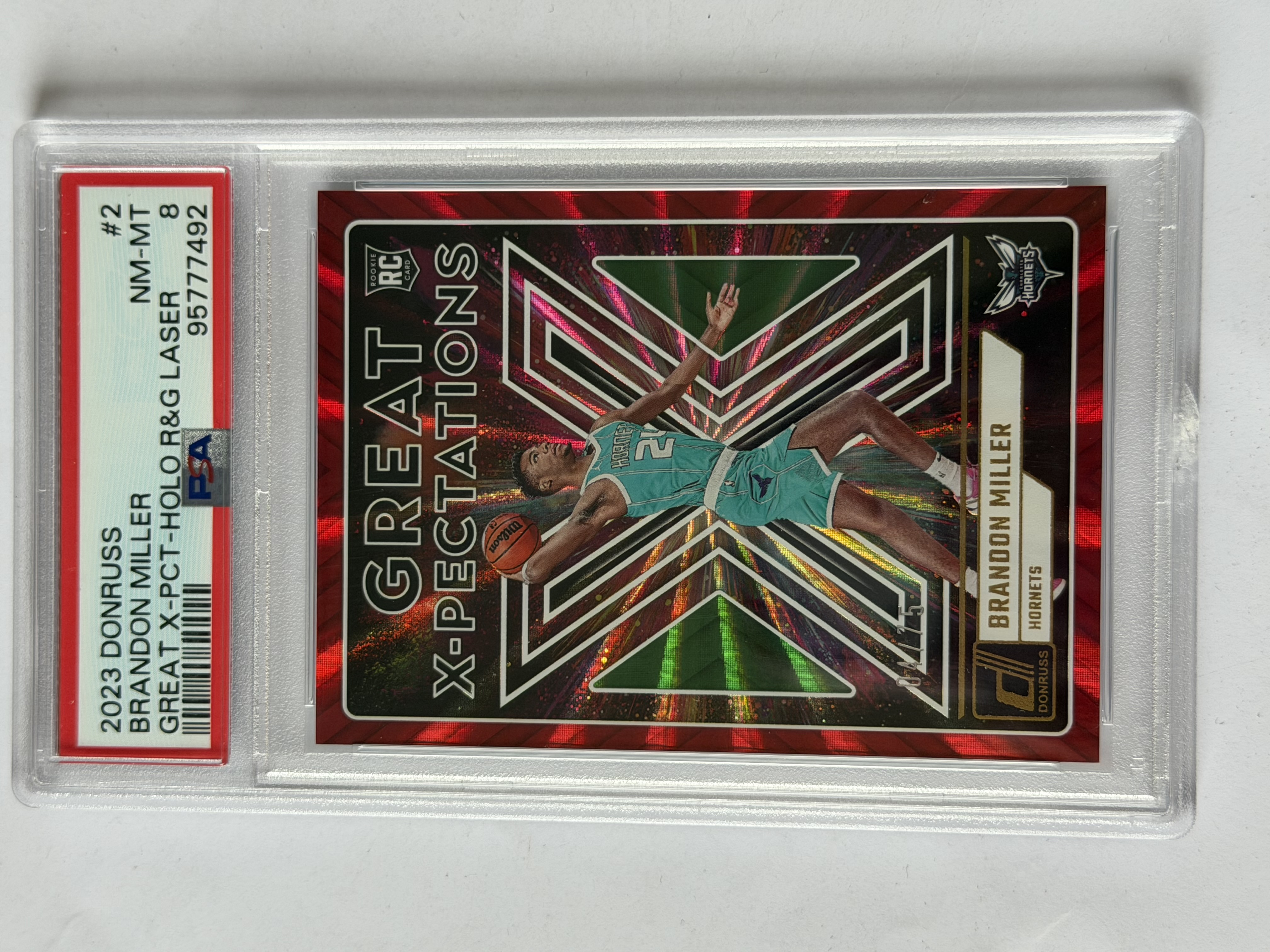 Carta PSA Brandon Miller