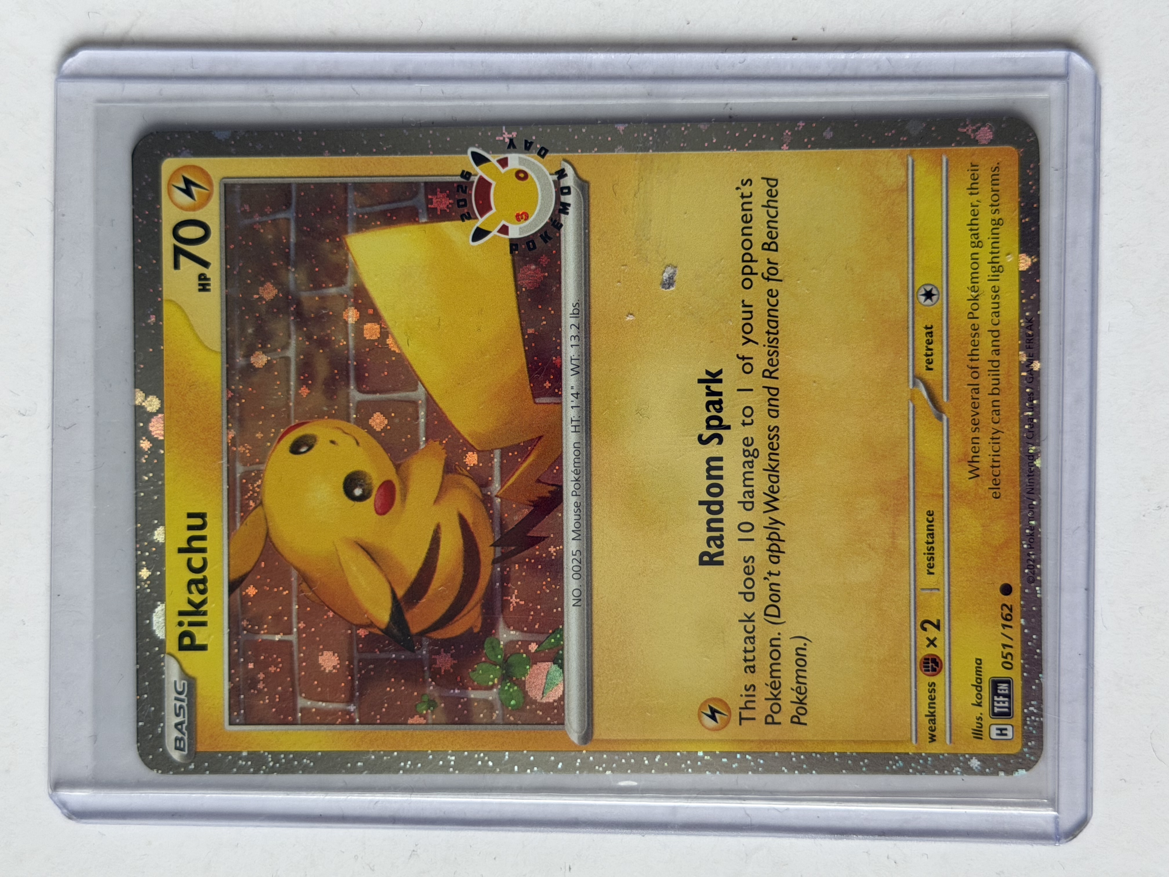 Carta Pokemon Pikachu