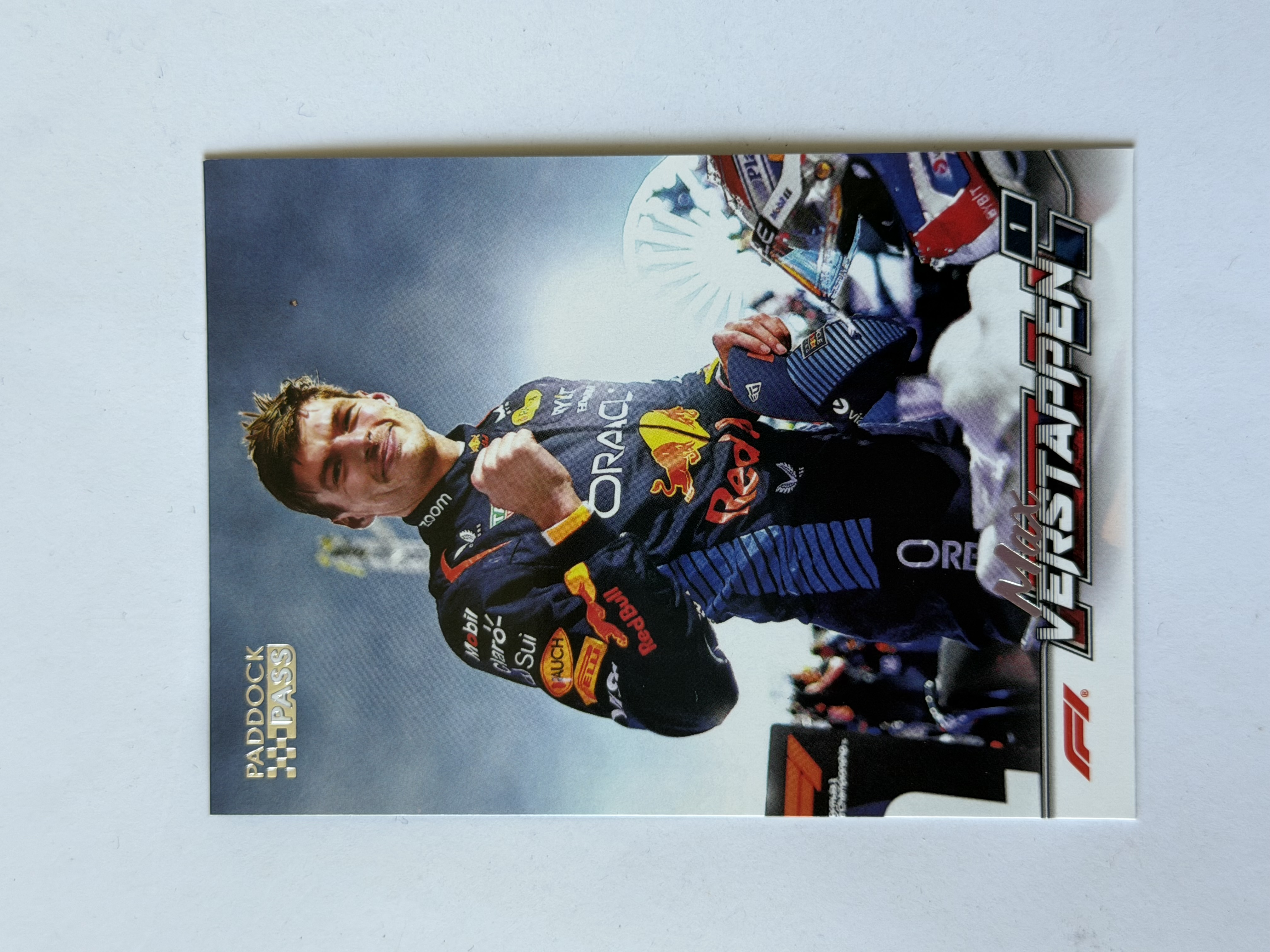 Carta Max Verstappen