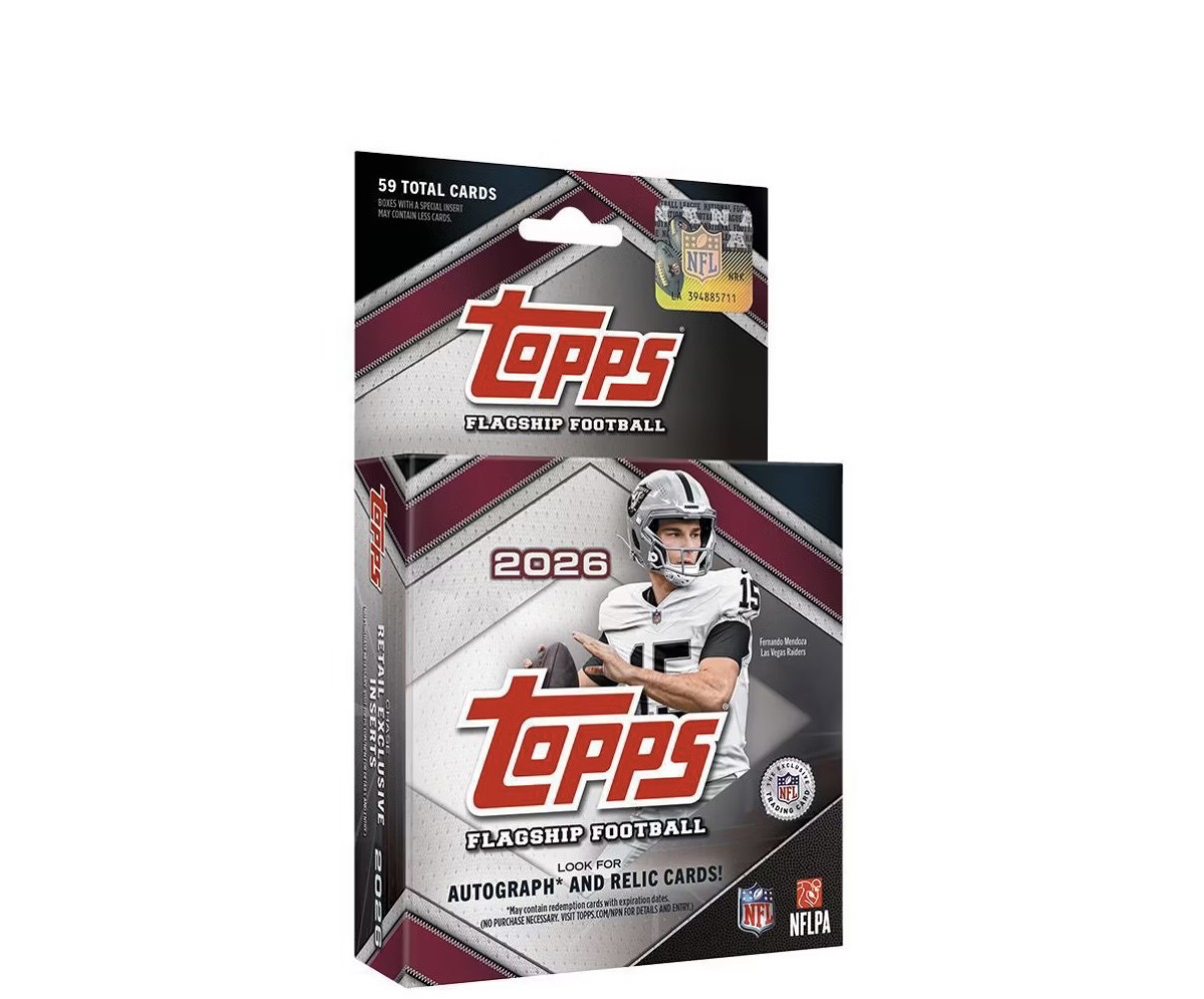 Caja card Hanger Topps Flagship Football 2026
