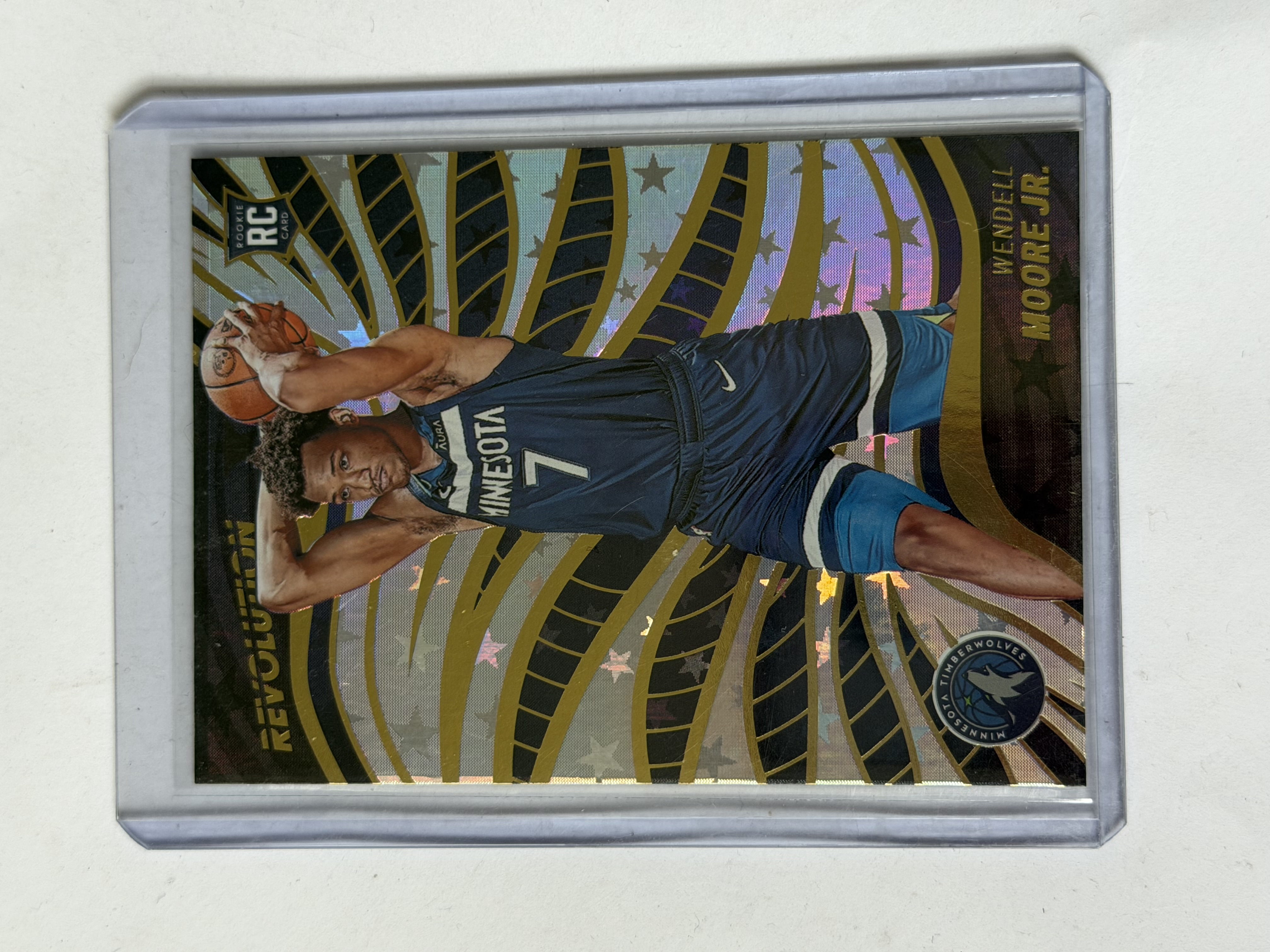 Carta Rookie Wendell Moore Jr