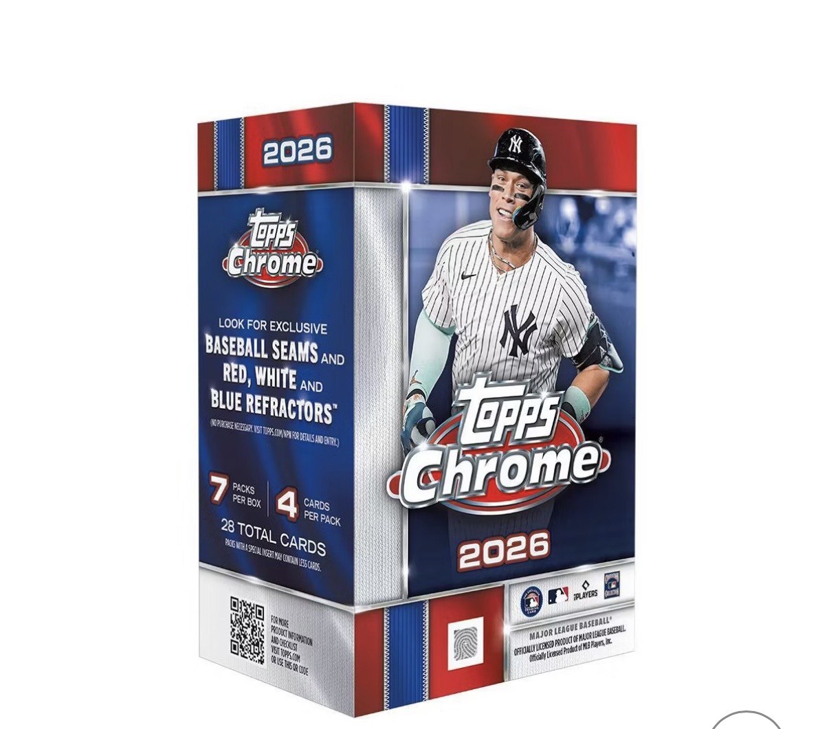 Caja Topps Chrome 2026 Baseball