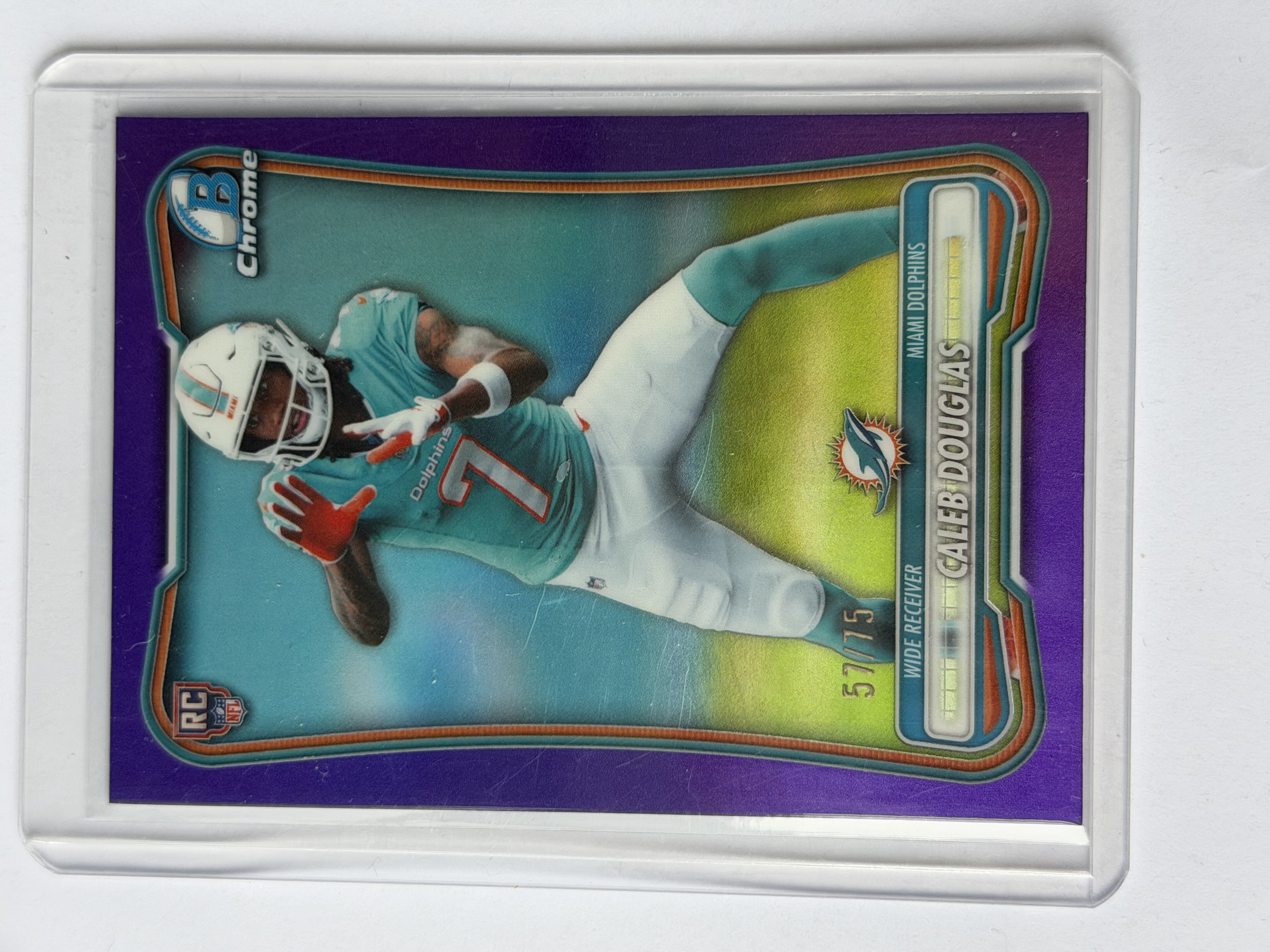 Carta Rookie Caleb Douglas 57/65
