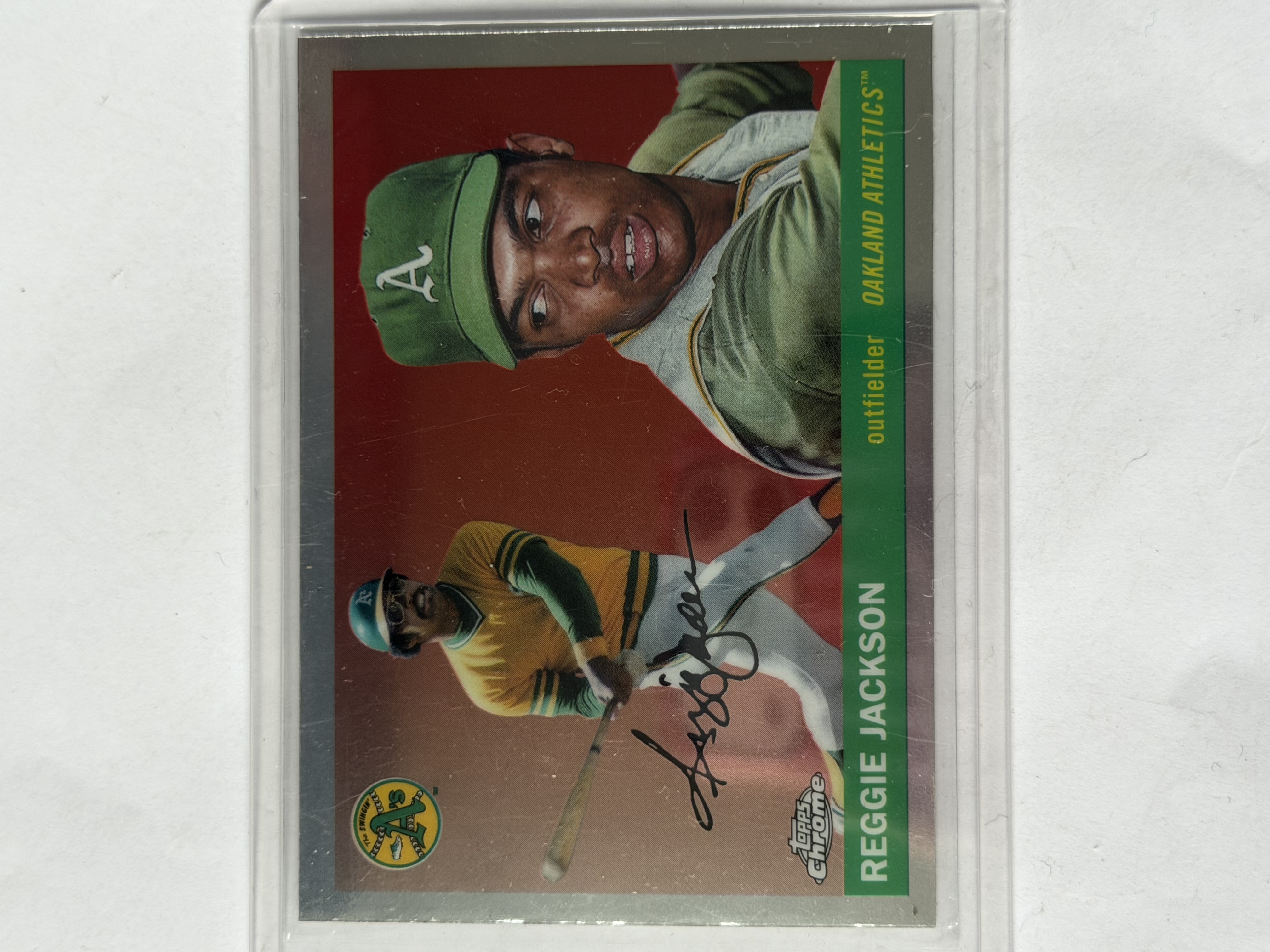 Carta Reggie Jackson