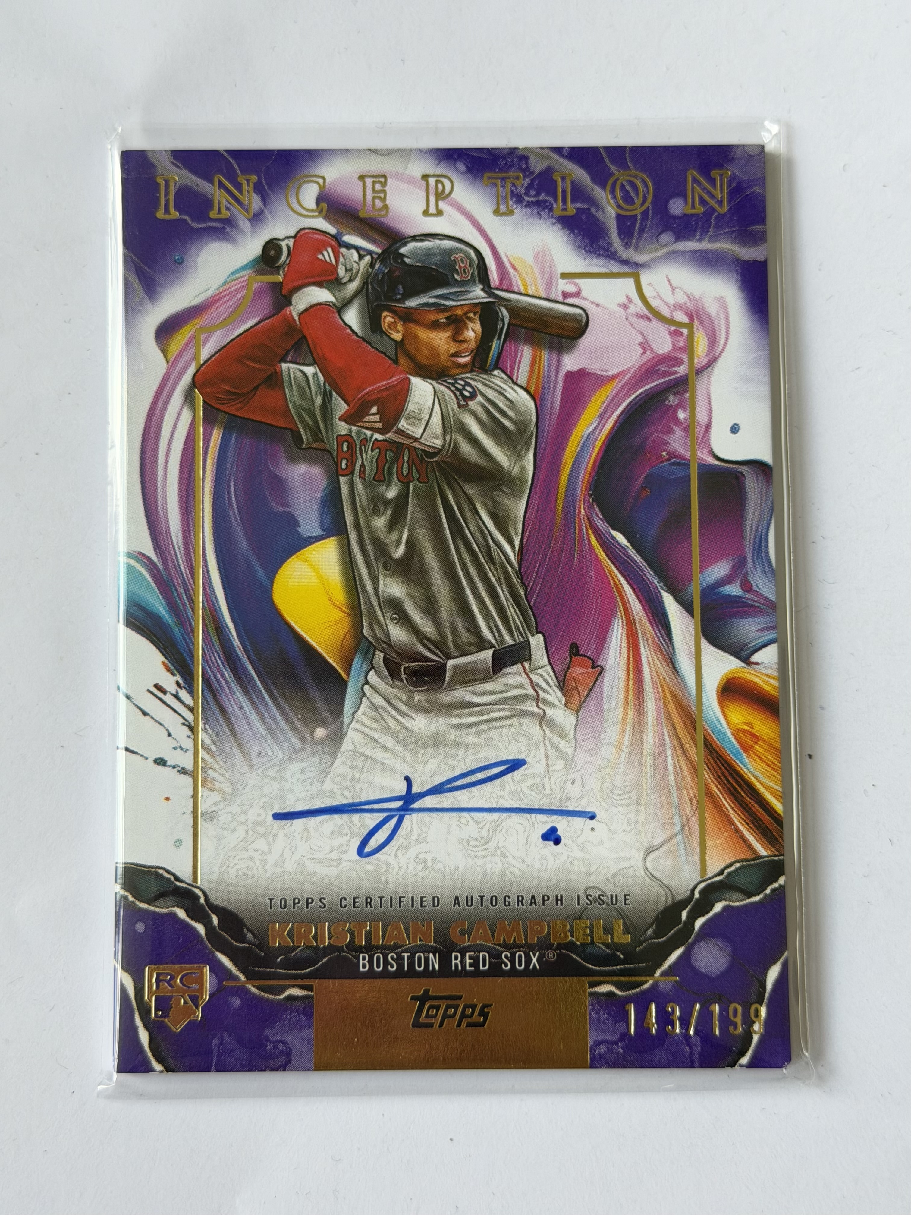 Carta Christian Campbell 143/199 Auto