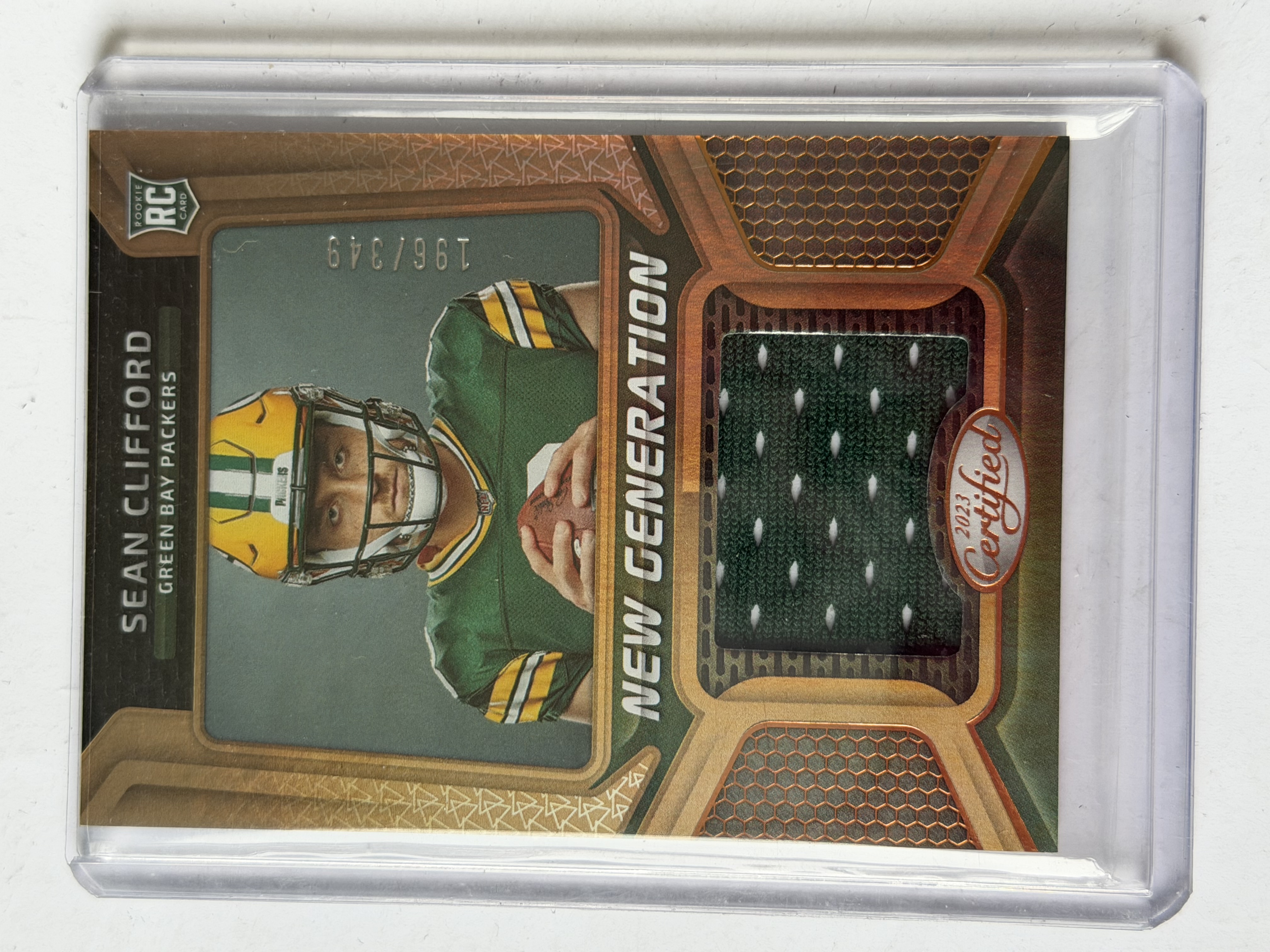 Carta Rookie Sean Clifford 196/349 Memoralia