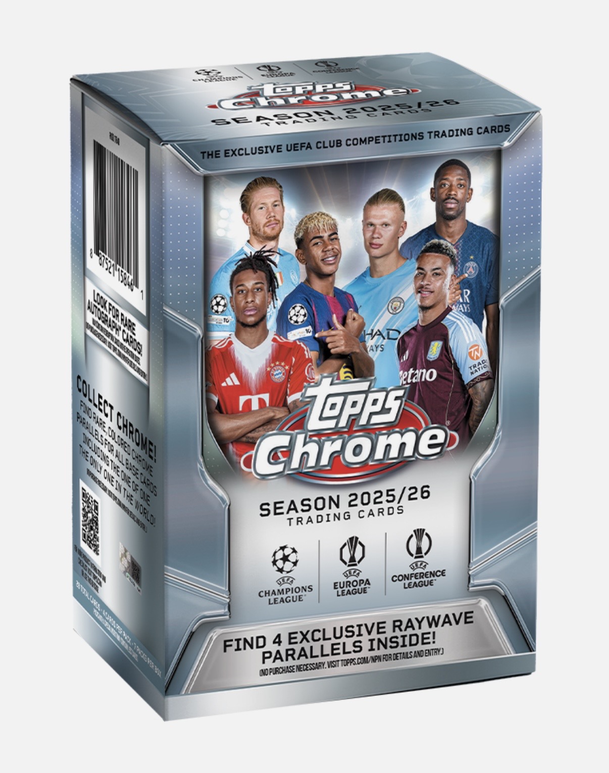 Caja Topps Chrome UEFA 2035-26