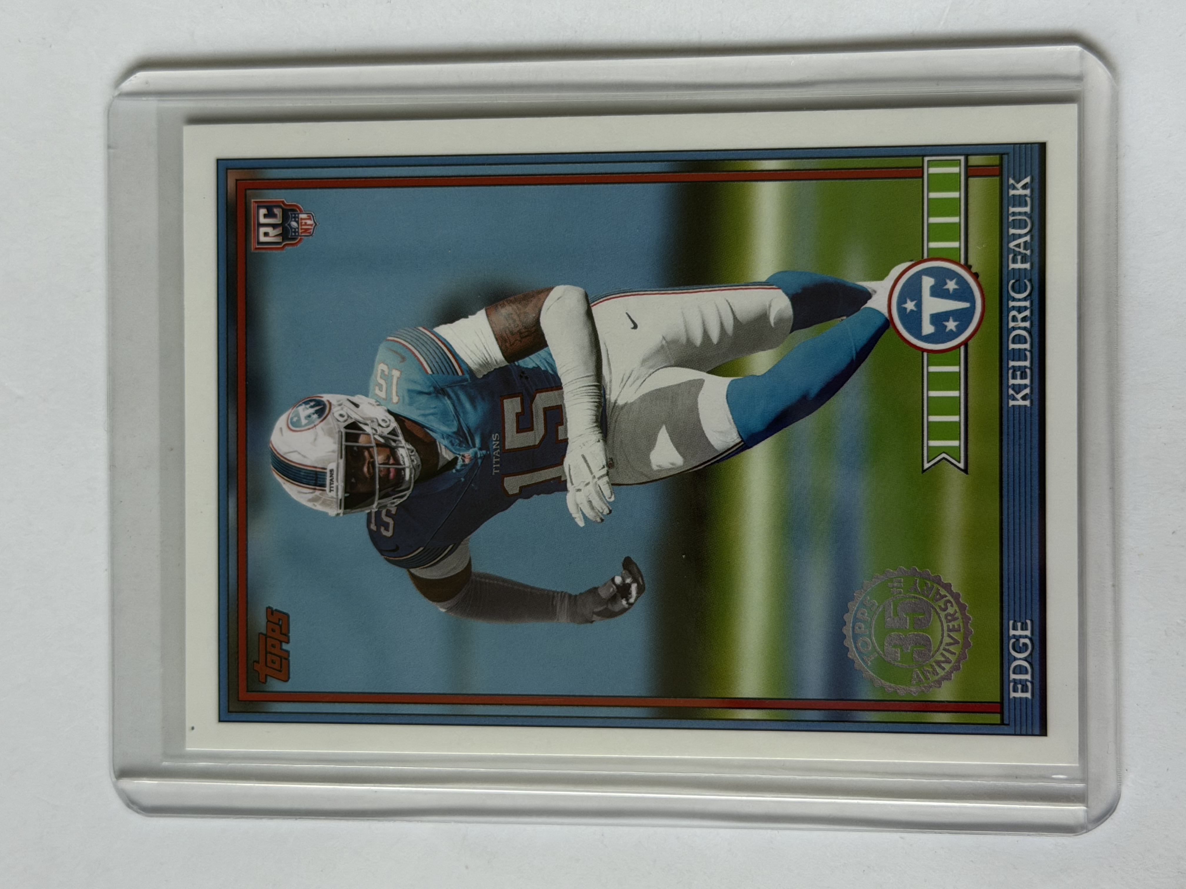Carta Rookie Keldric Faulk