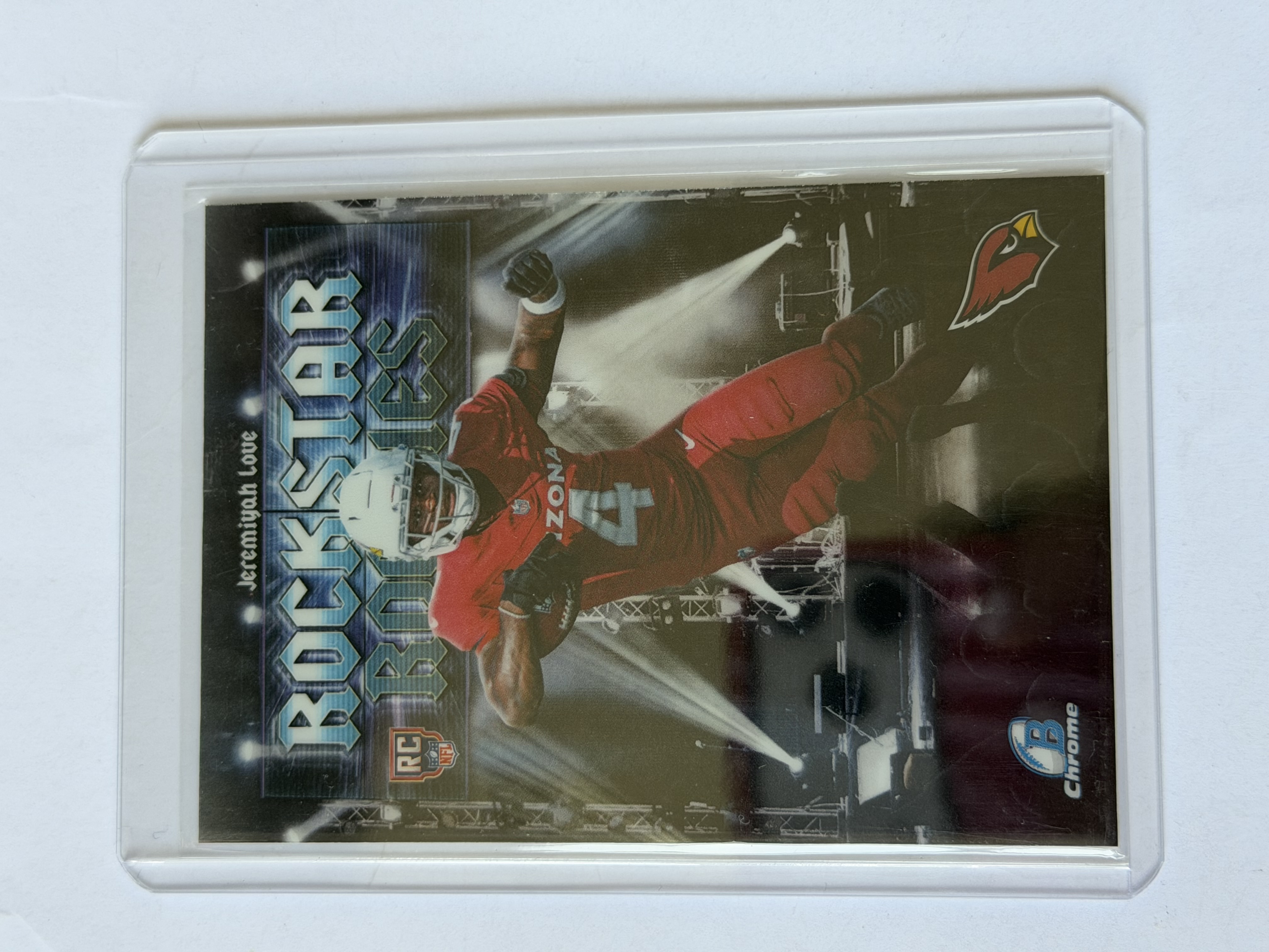 Carta Rookie Jeremiah Love