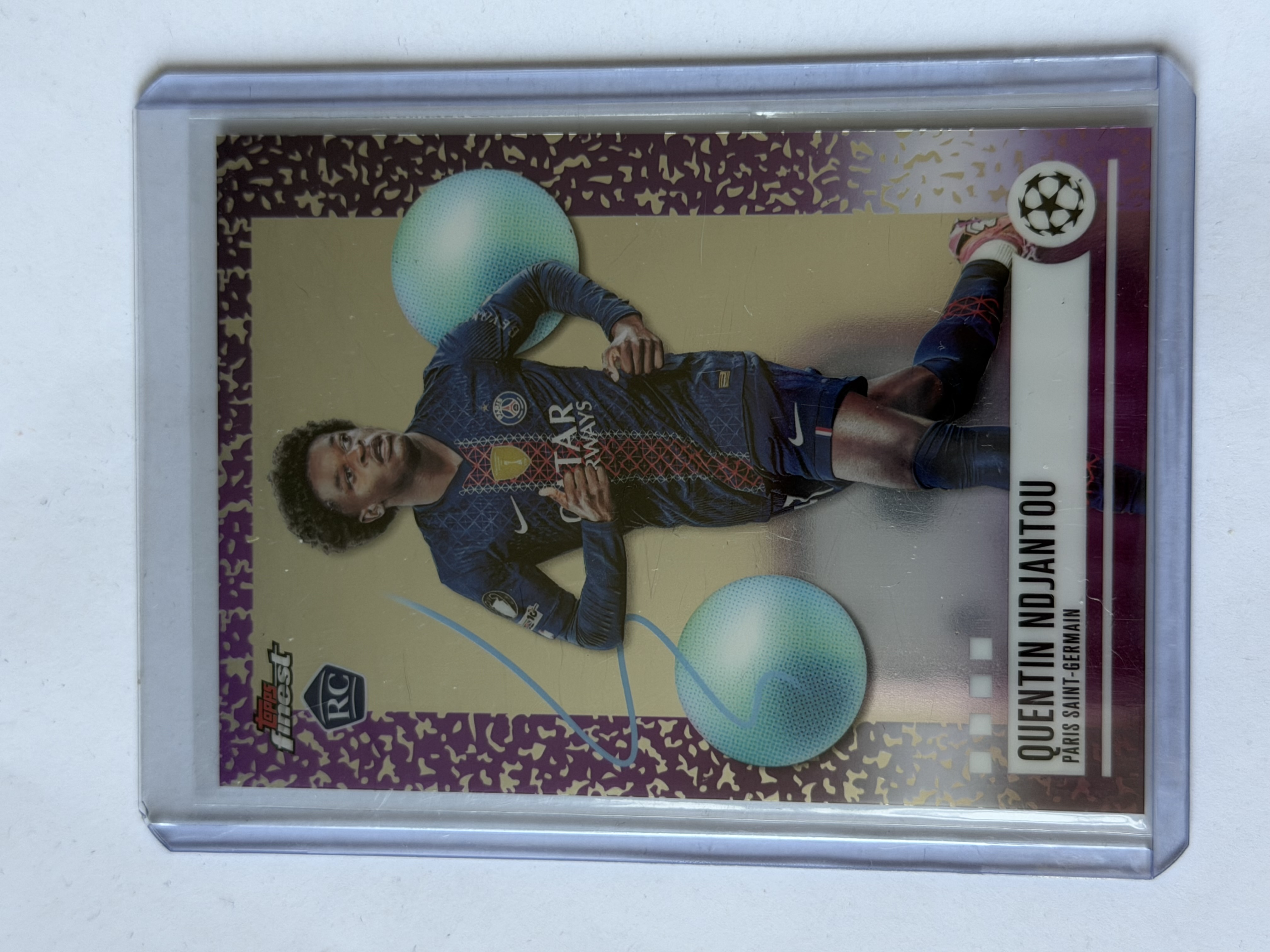 Carta Rookie Quentin Nojantou