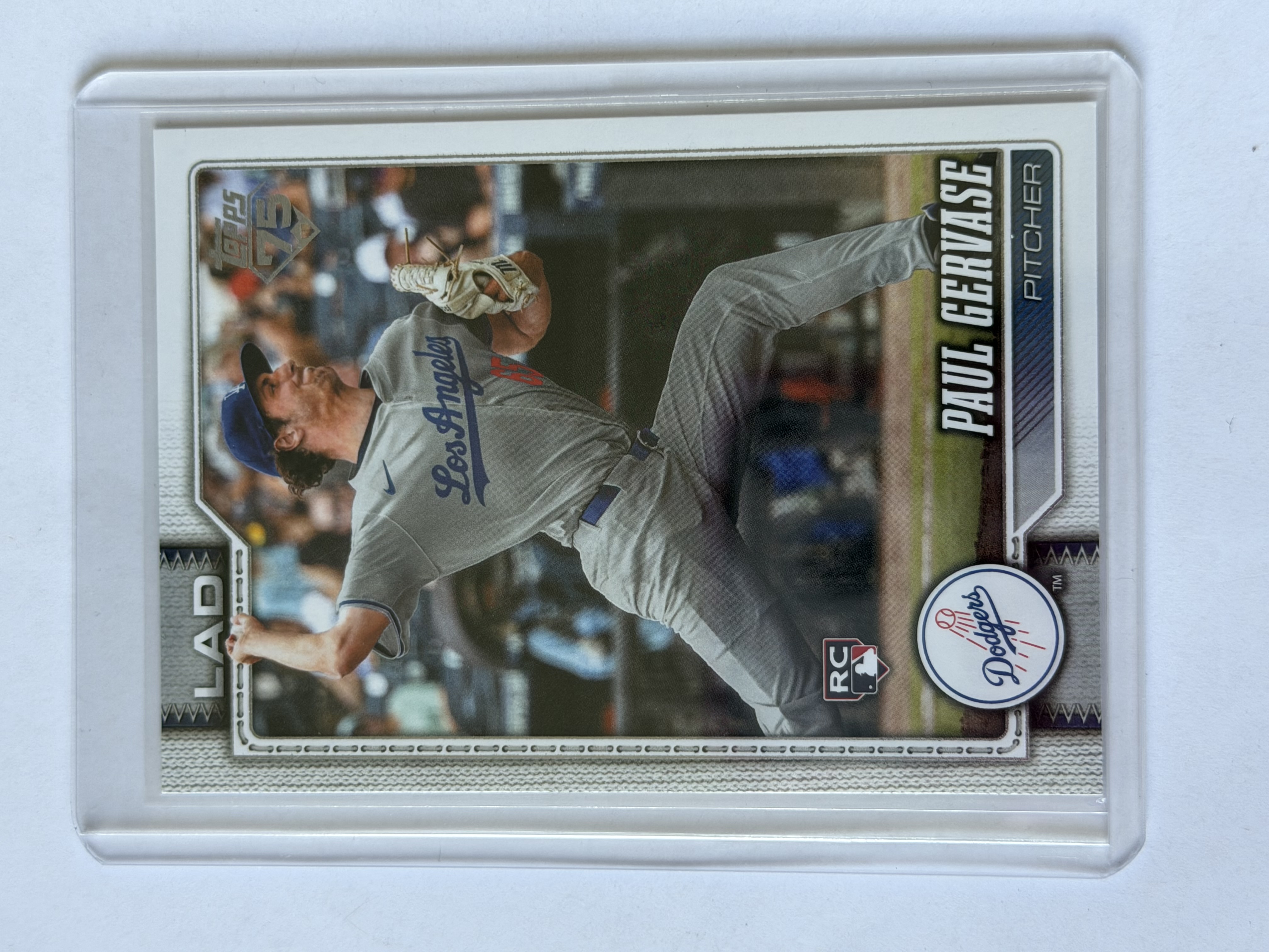 Carta Rookie Paul Gervase