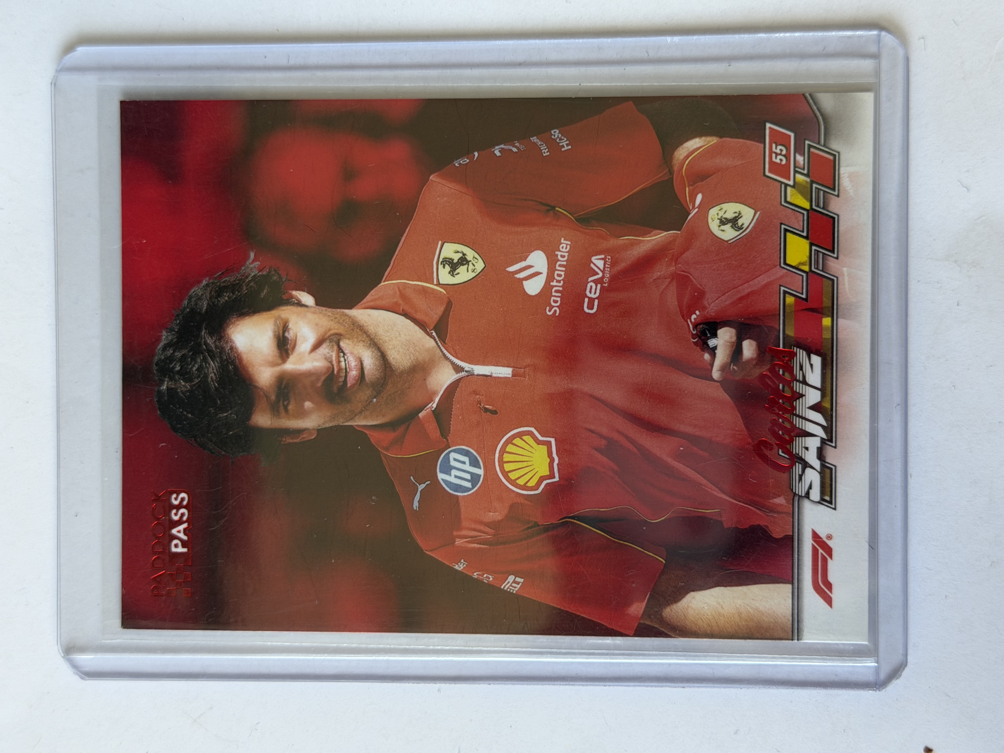 Carta Carlos Sainz