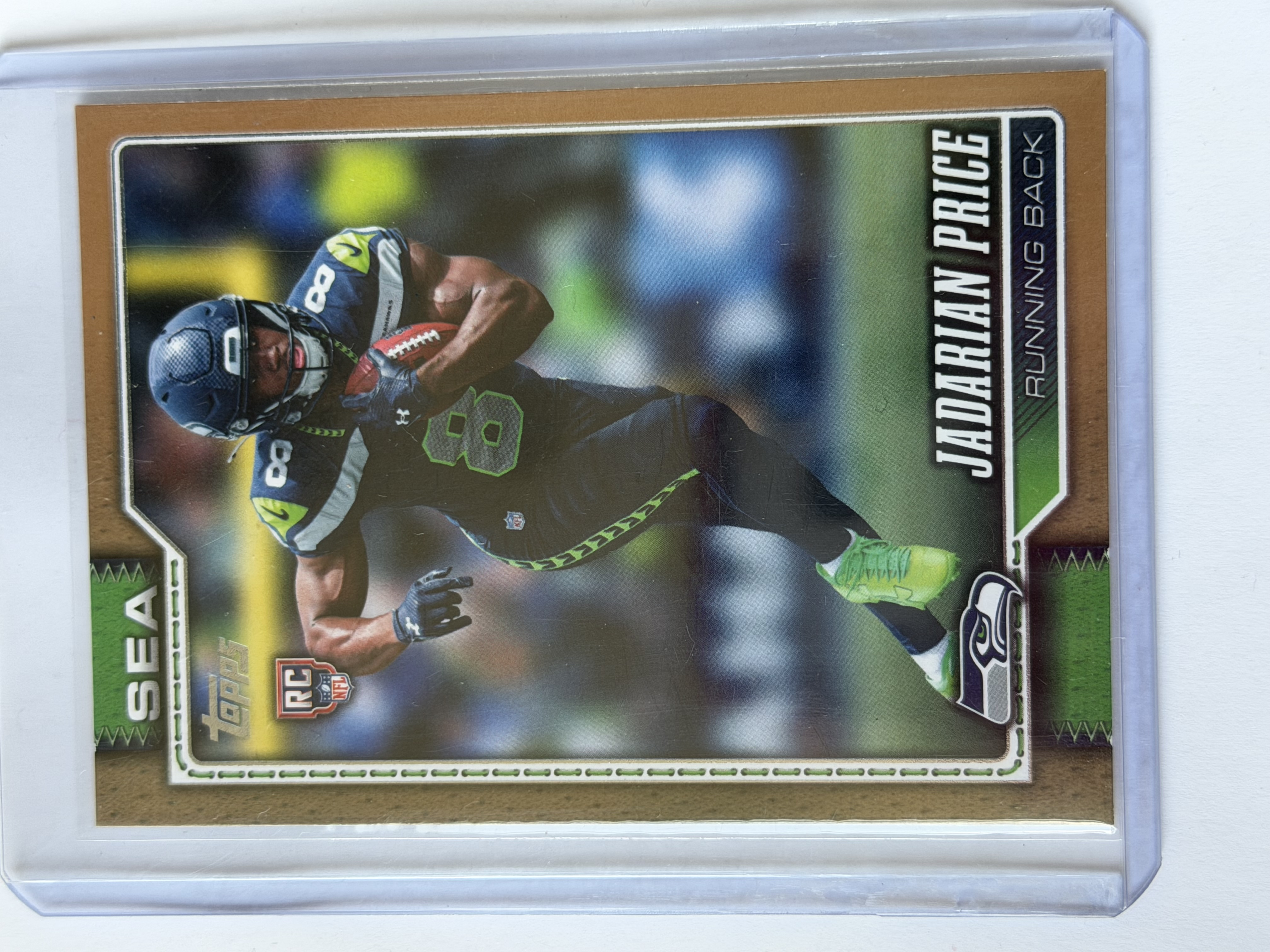 Carta Rookie Jadarian Price — Gold 1341/2026