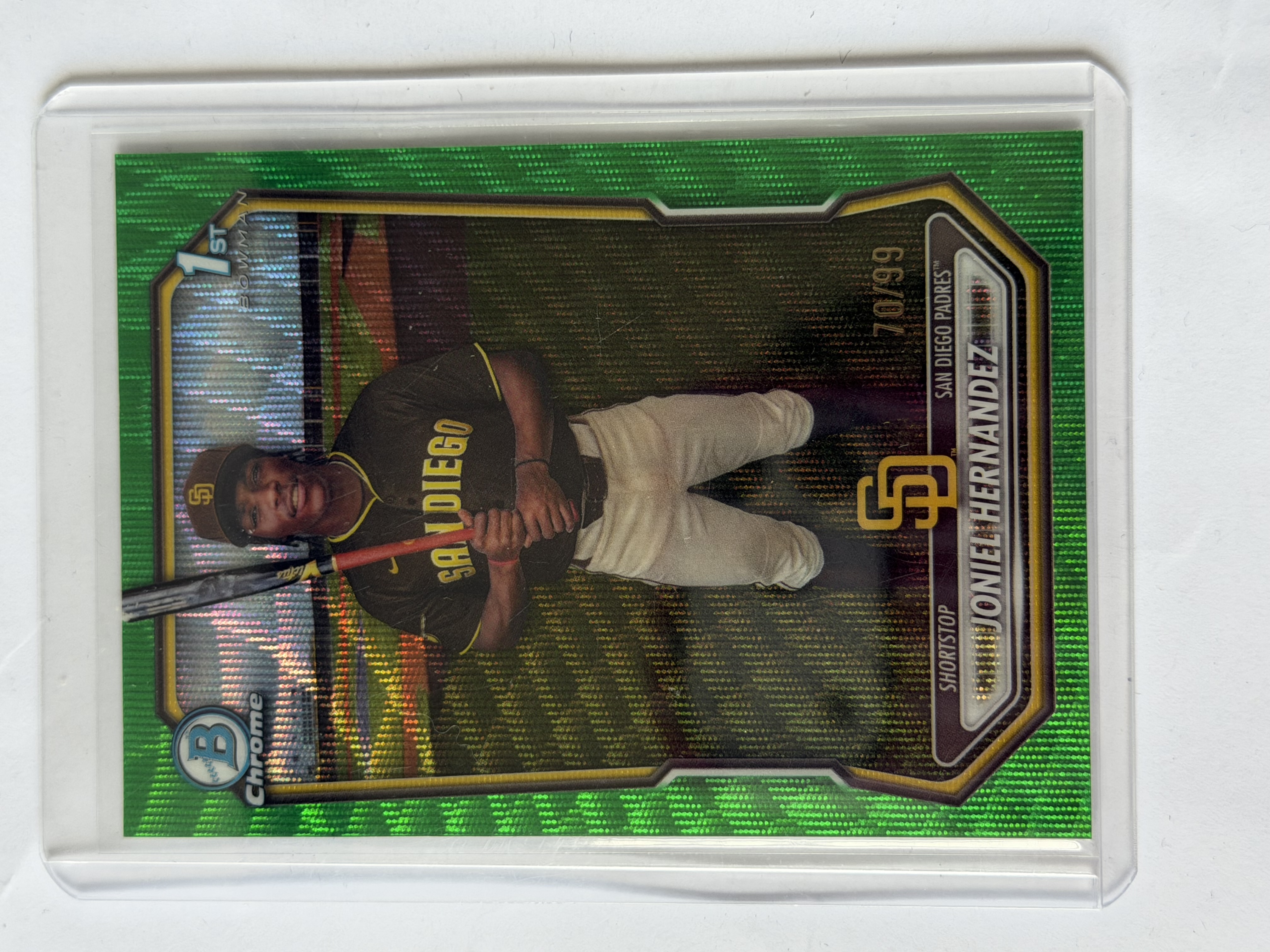 Carta Joniel Hernandez 70/99