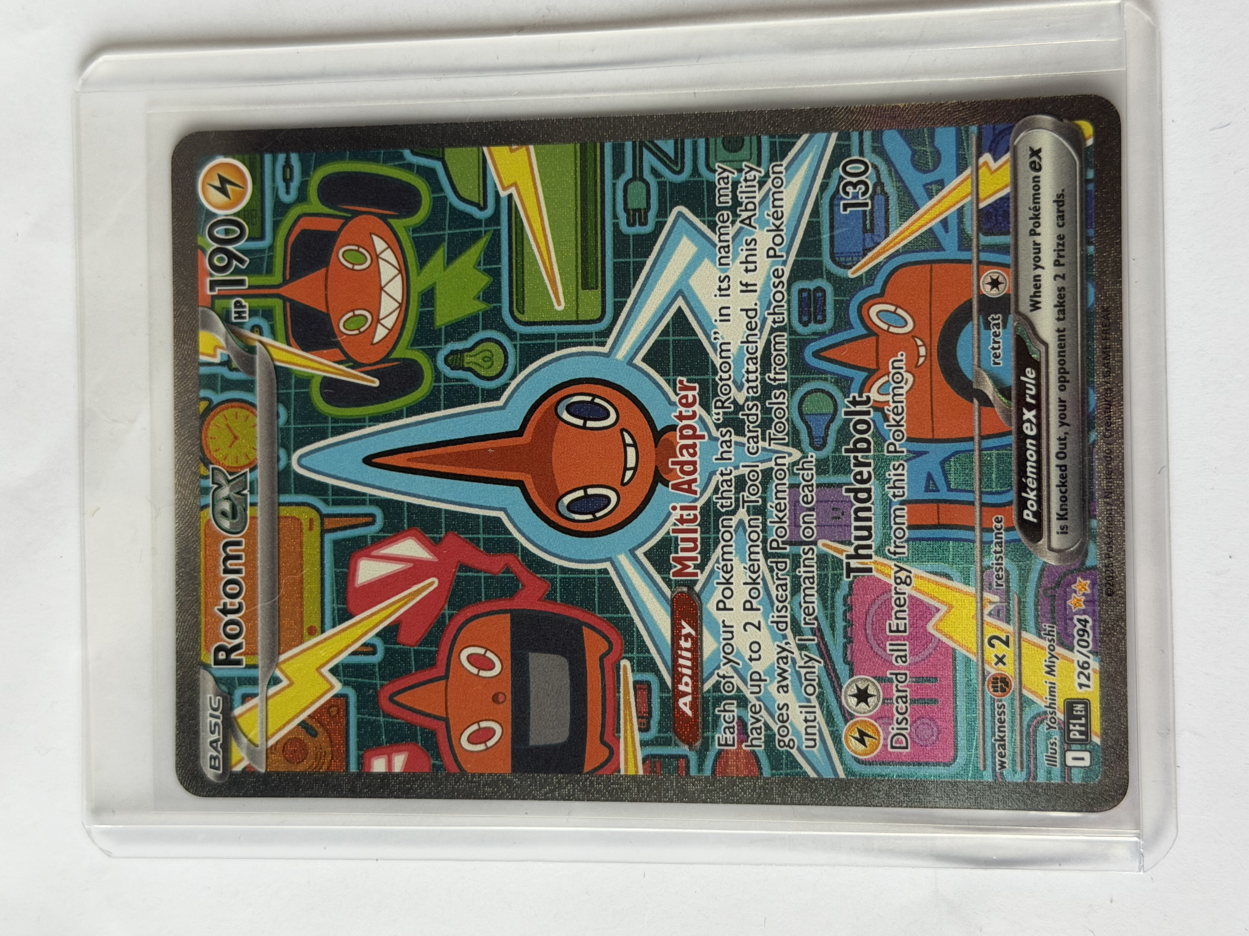 Carta Rotom ex 126/094 — Phantasmal Flames