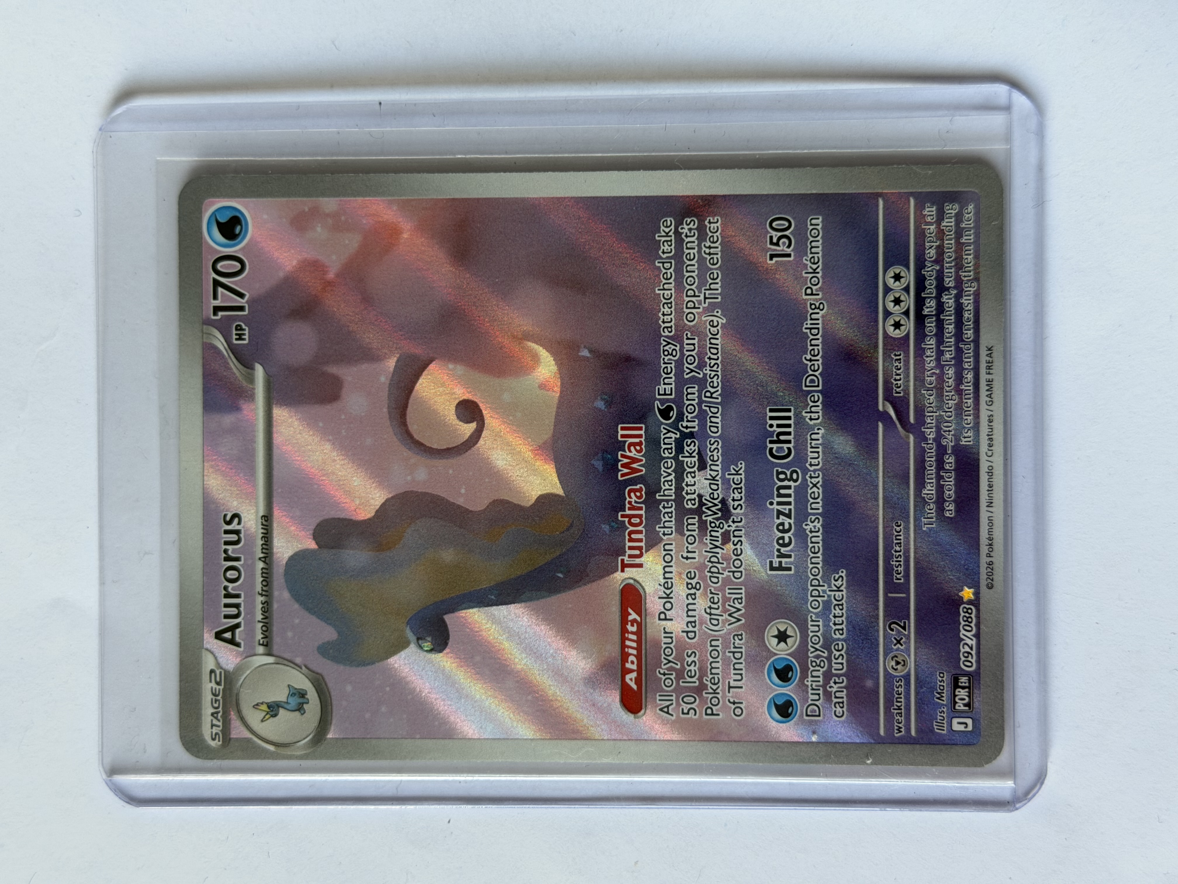 Carta Pokemon Aurorus