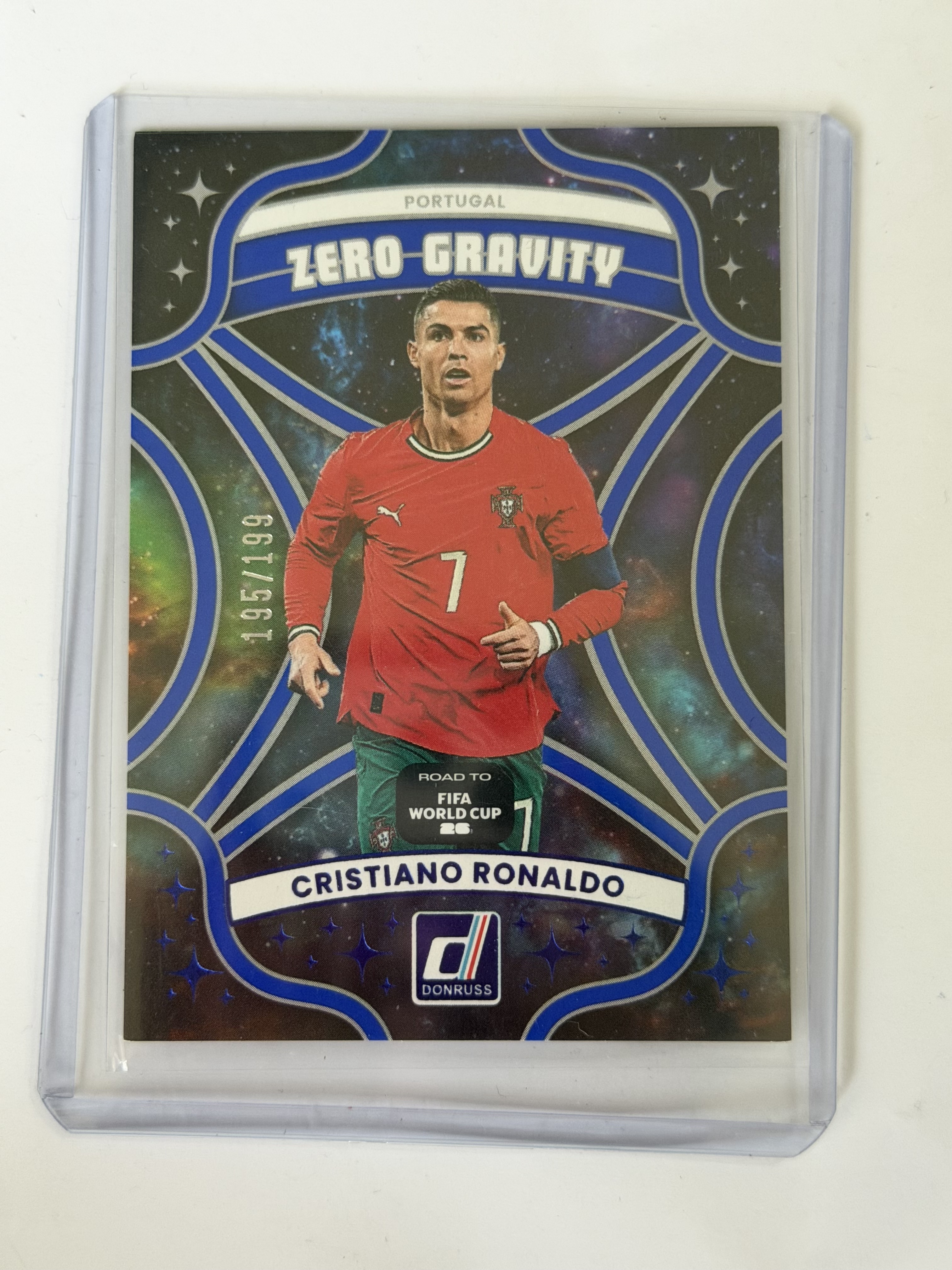 Carta Cristiano Ronaldo 195/199