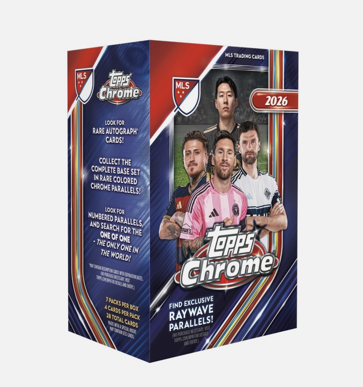 Caja 2026 MLS Topps Chrome