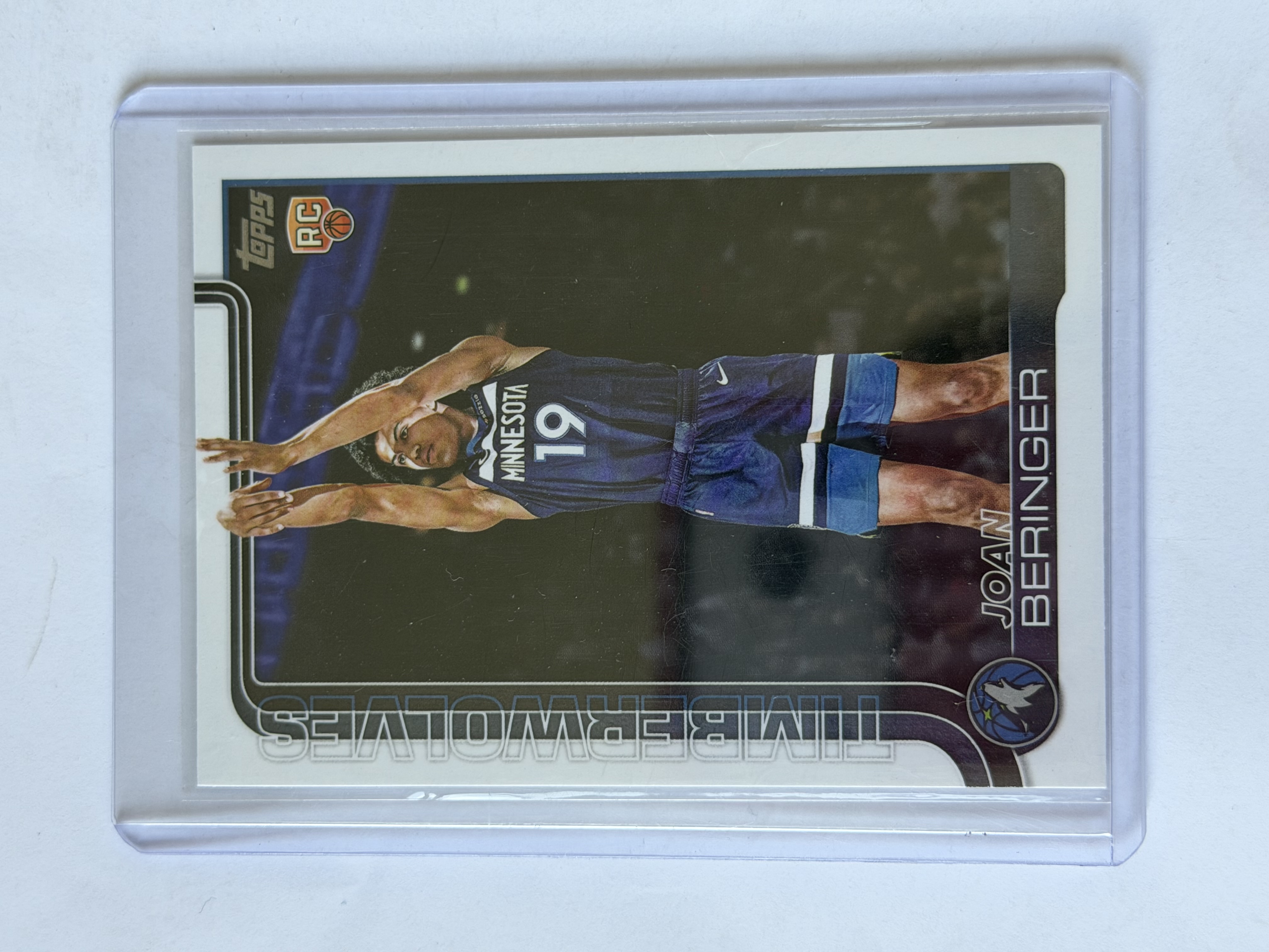 Carta Rookie Joan Beringer