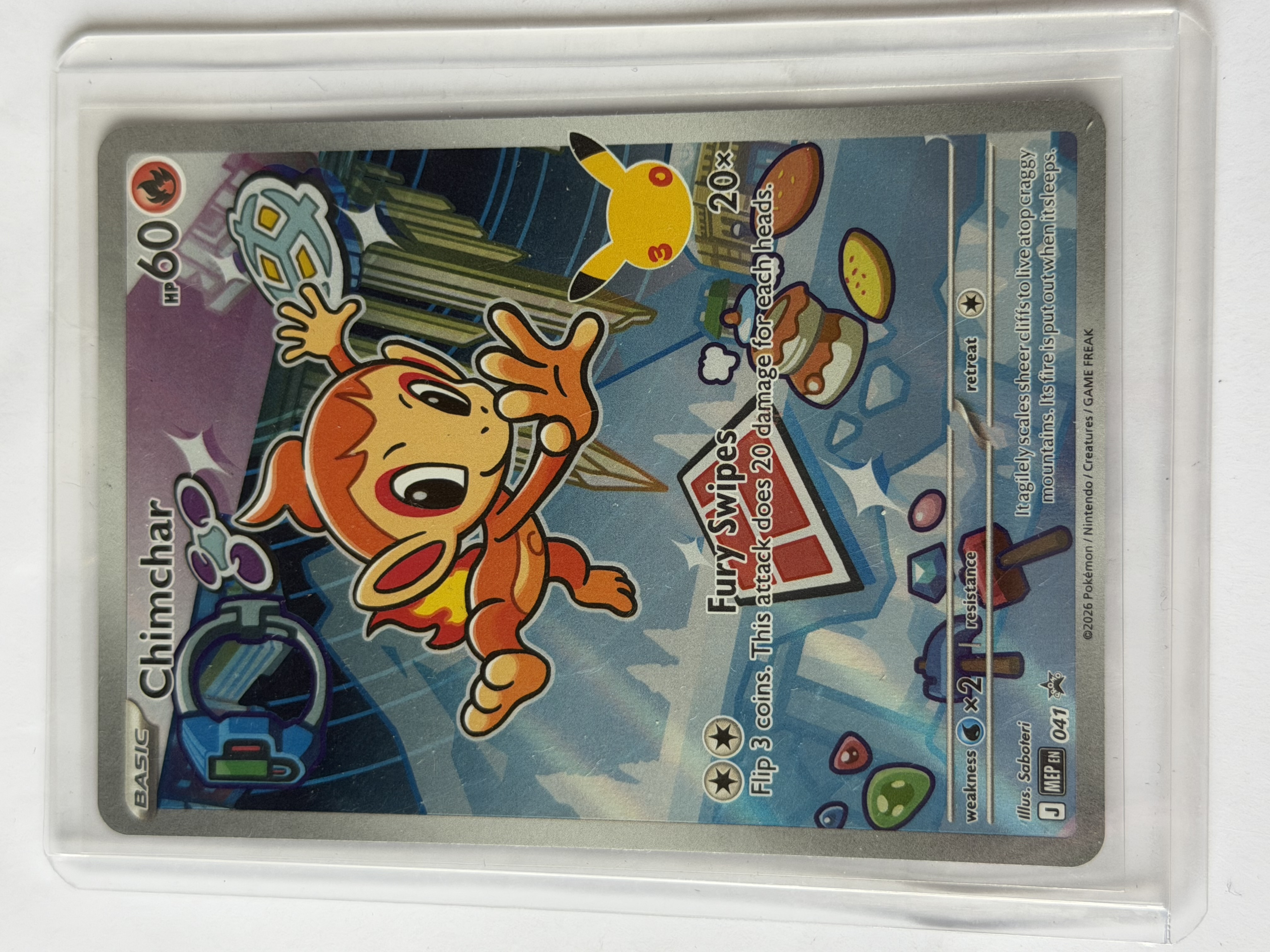 Carta Chimchar — MEP Black Star Promos