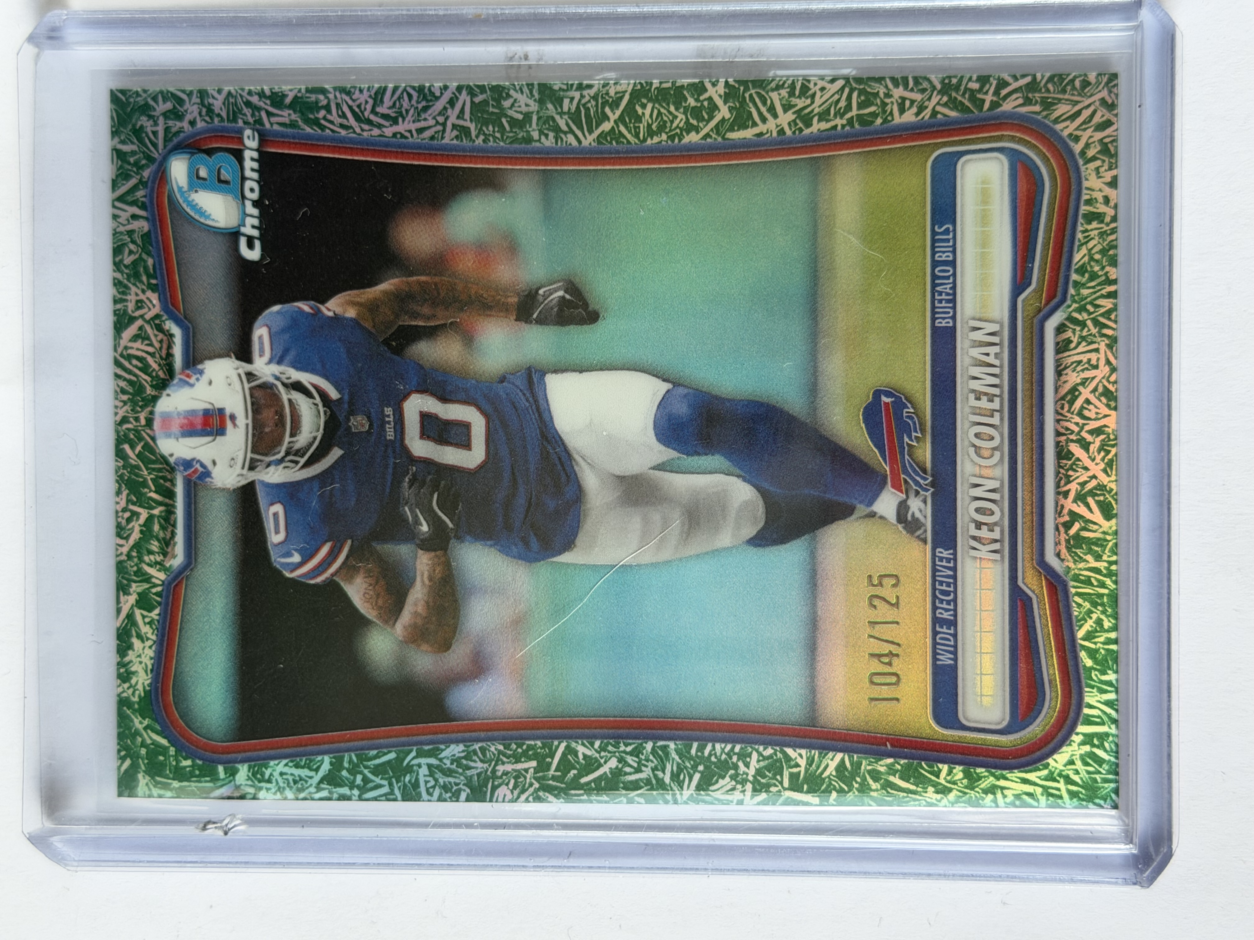 Carta Keon Coleman 104/125