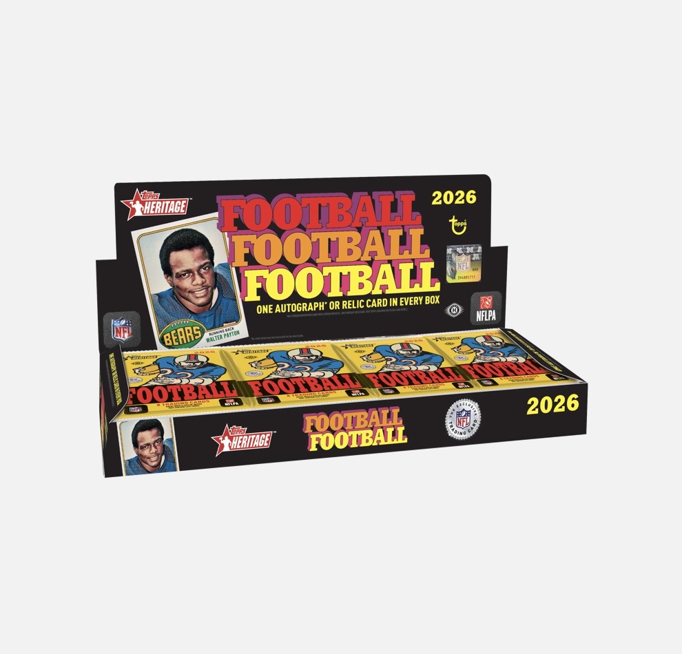 Caja 2026 Topps Heritage Football - Hobby Box