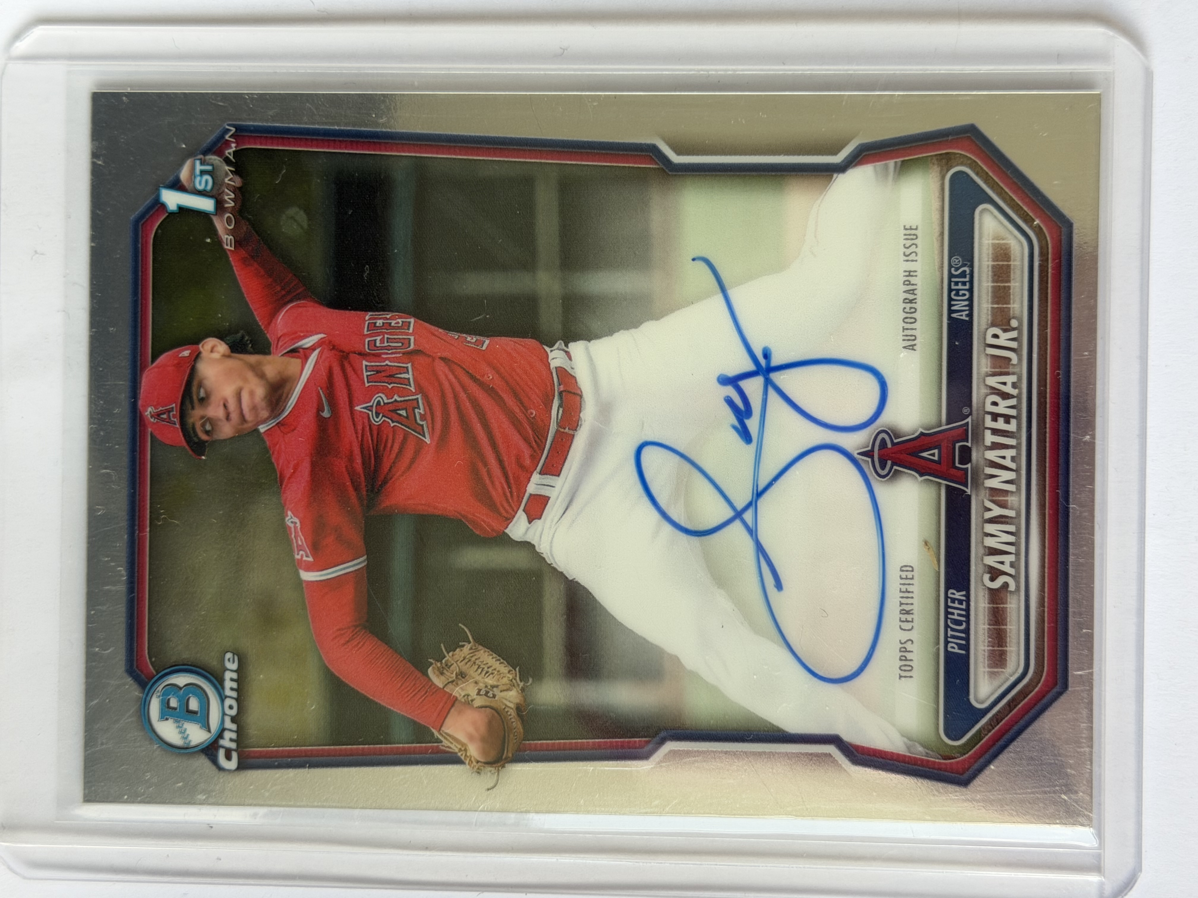 Carta Samy Natera Jr Auto