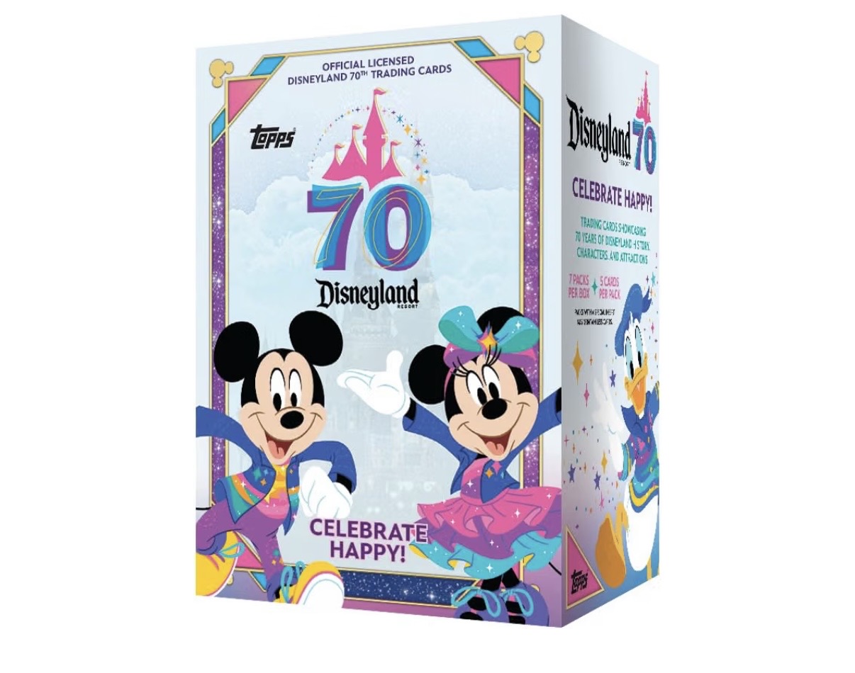 Caja Topps Disneyland 70