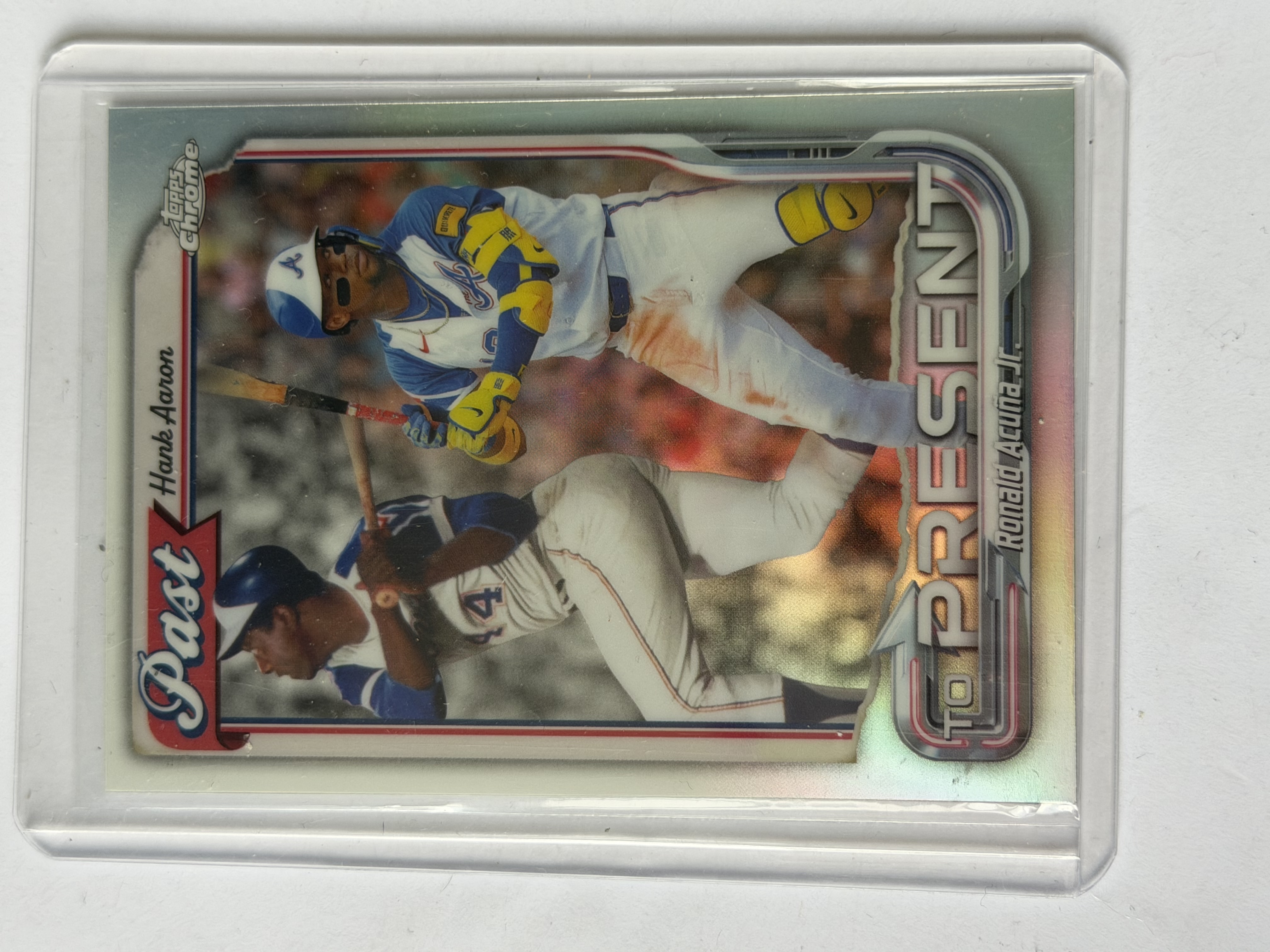 Carta Ronald Acuña Jr / Hank Aaron