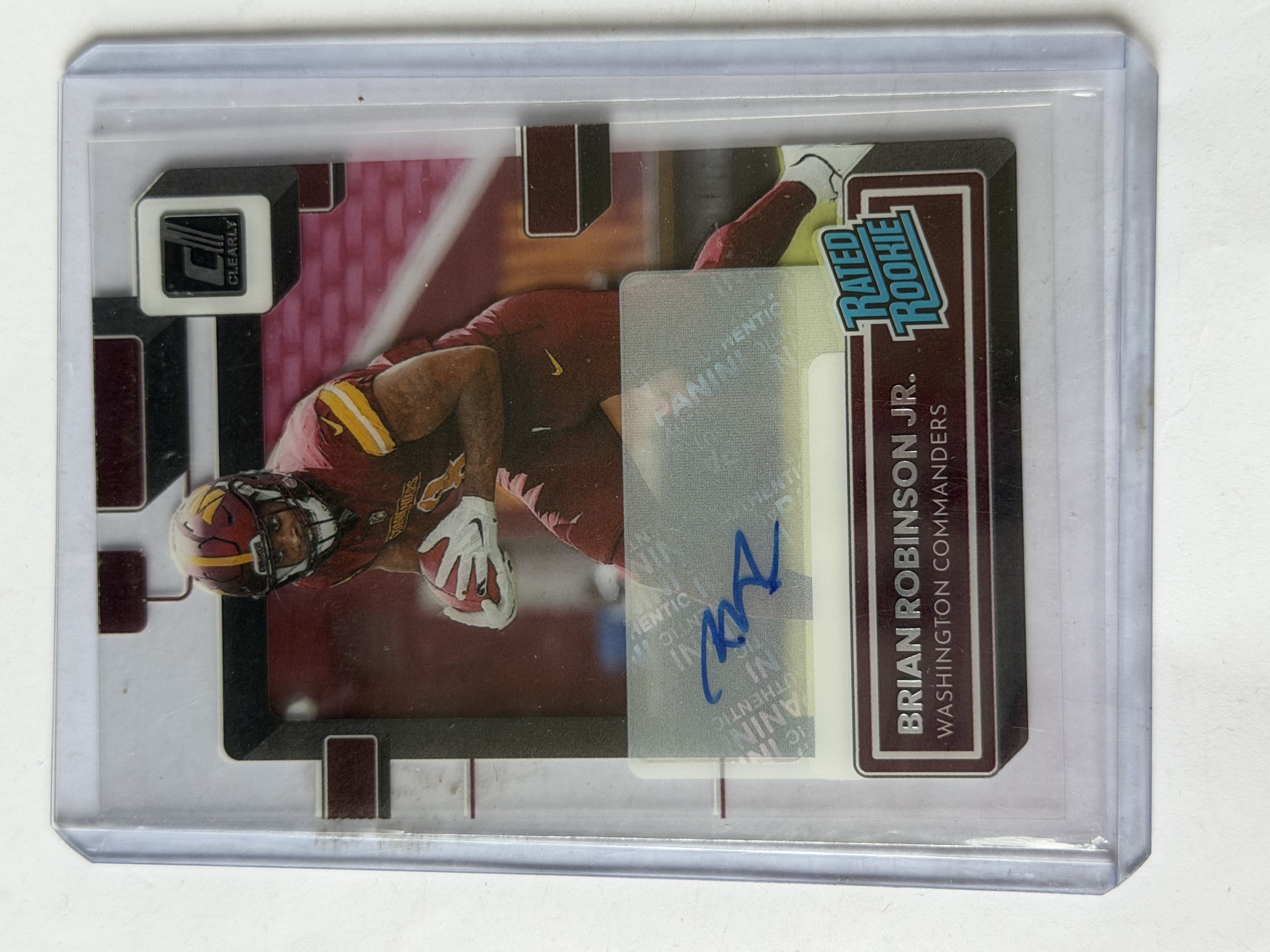 Carta Rookie Brian Robinson Jr