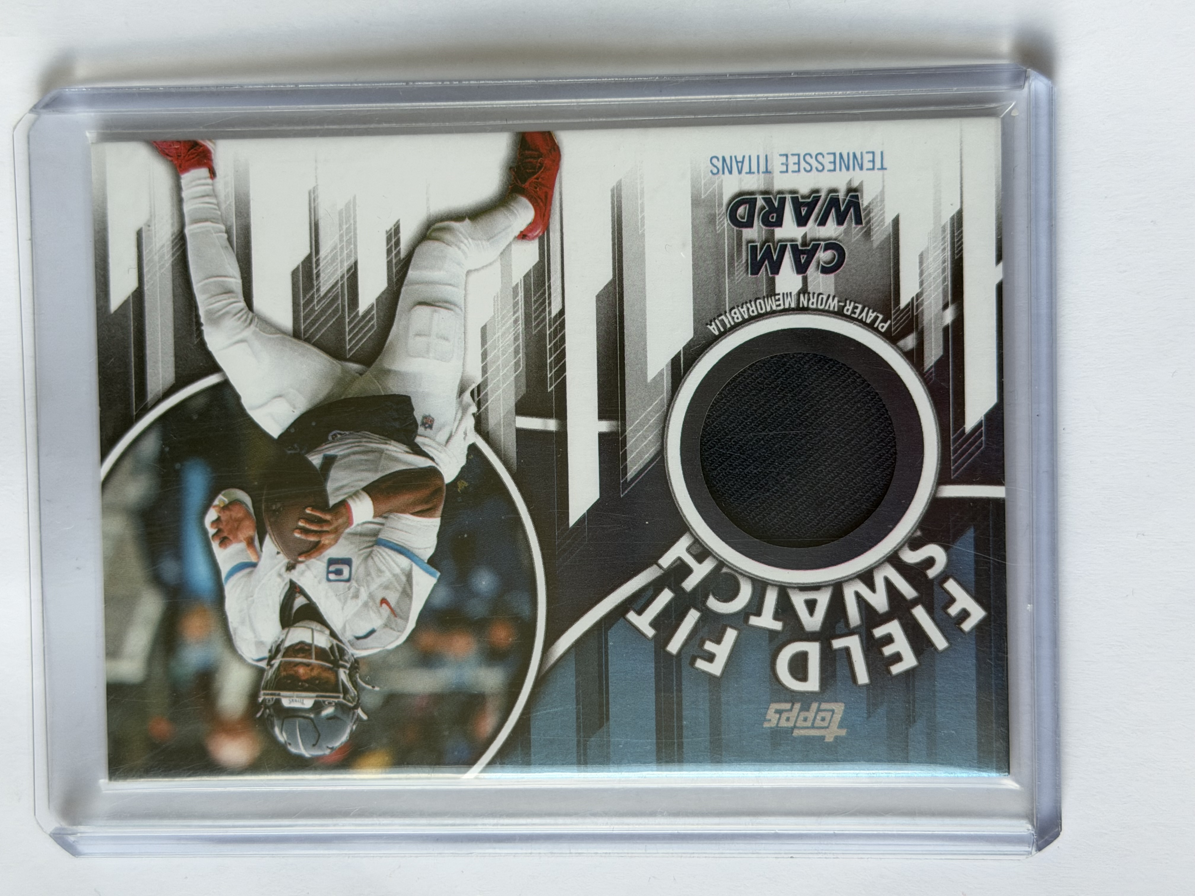 Carta Cam Ward — Field Fit Swatch Memorabilia