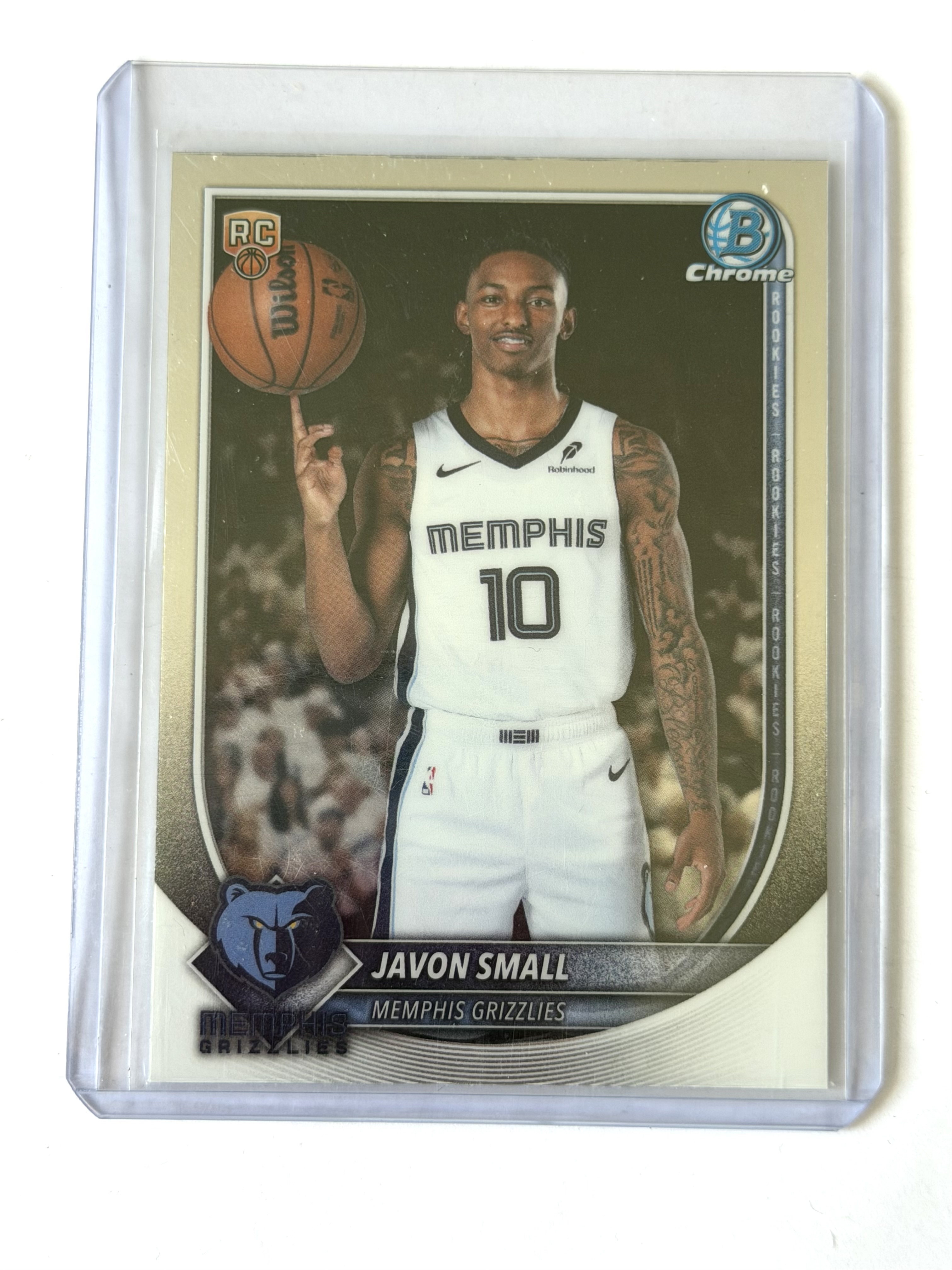 Carta Rookie Javon Small