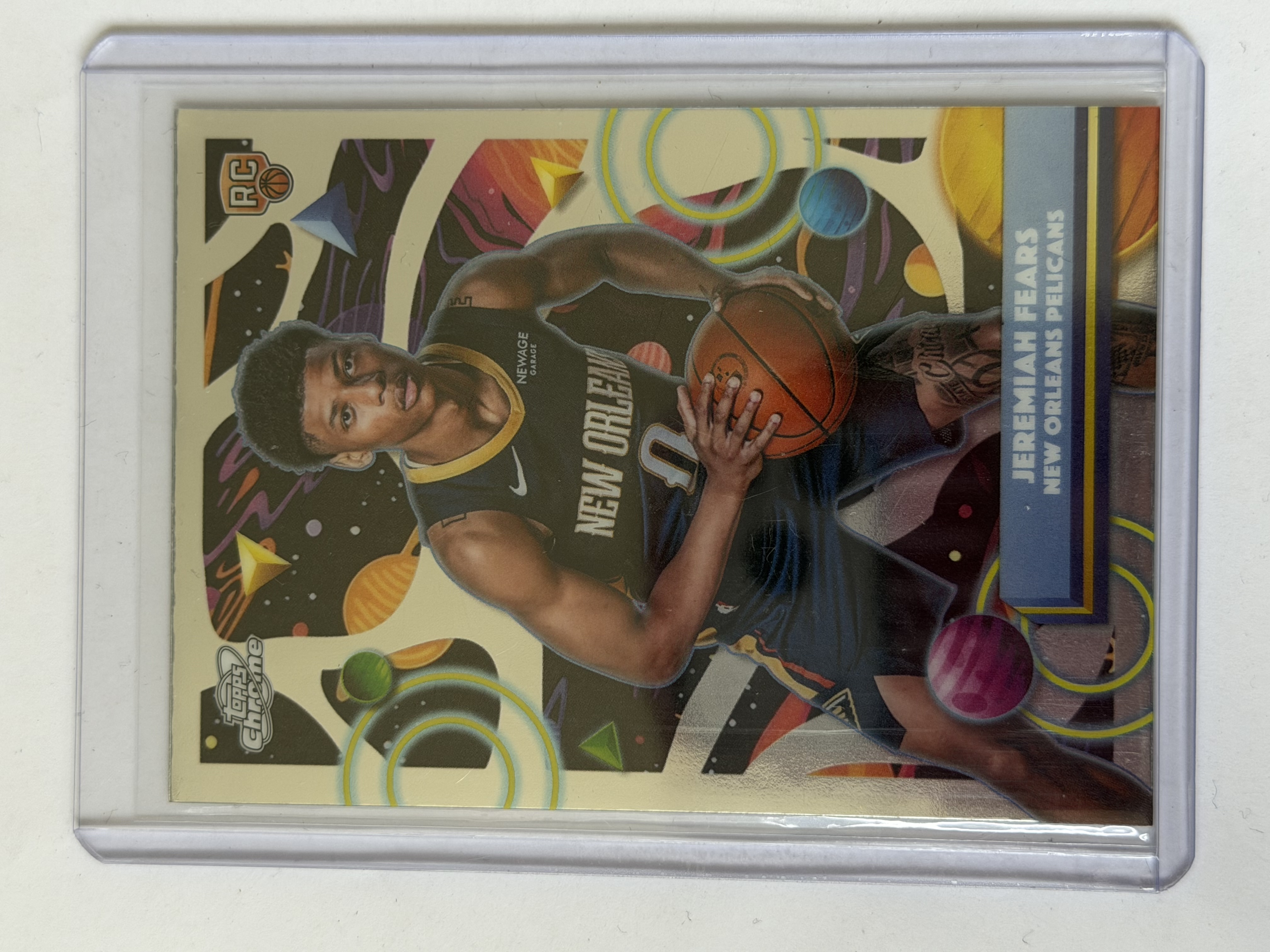 Carta Rookie Jeremiah Fears
