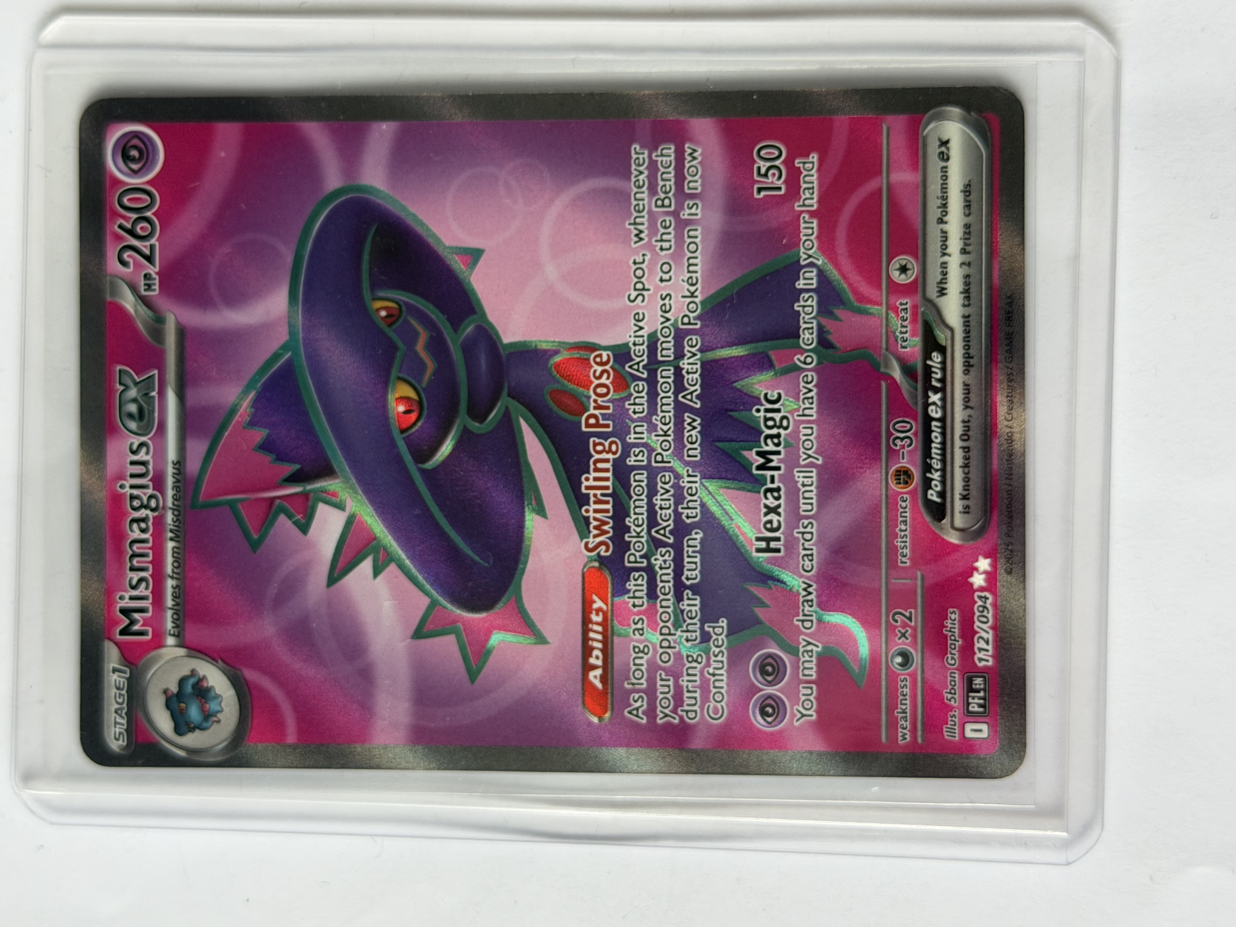 Carta Mismagius ex 112/094