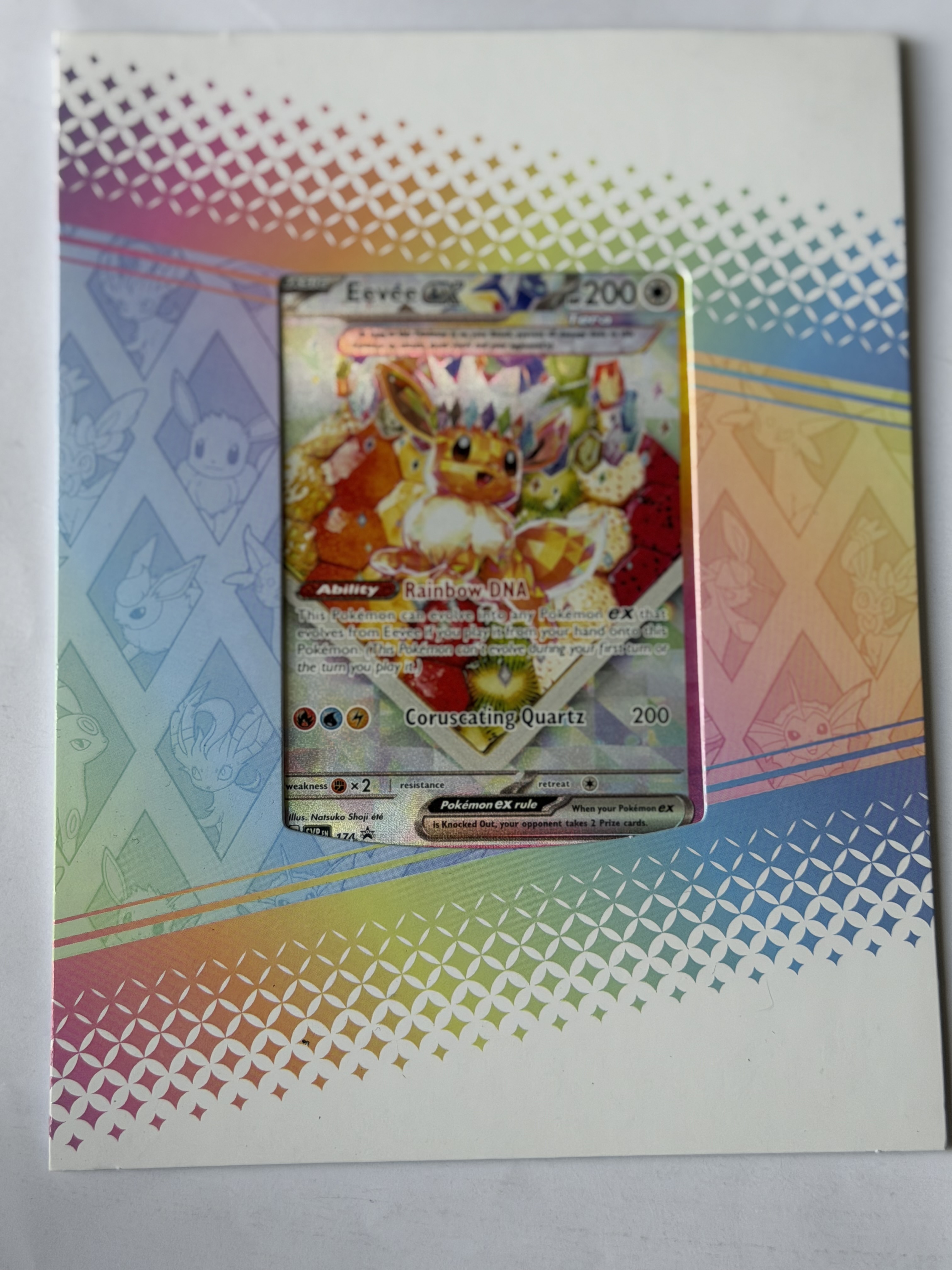 Carta Pokemon Eevee Ex