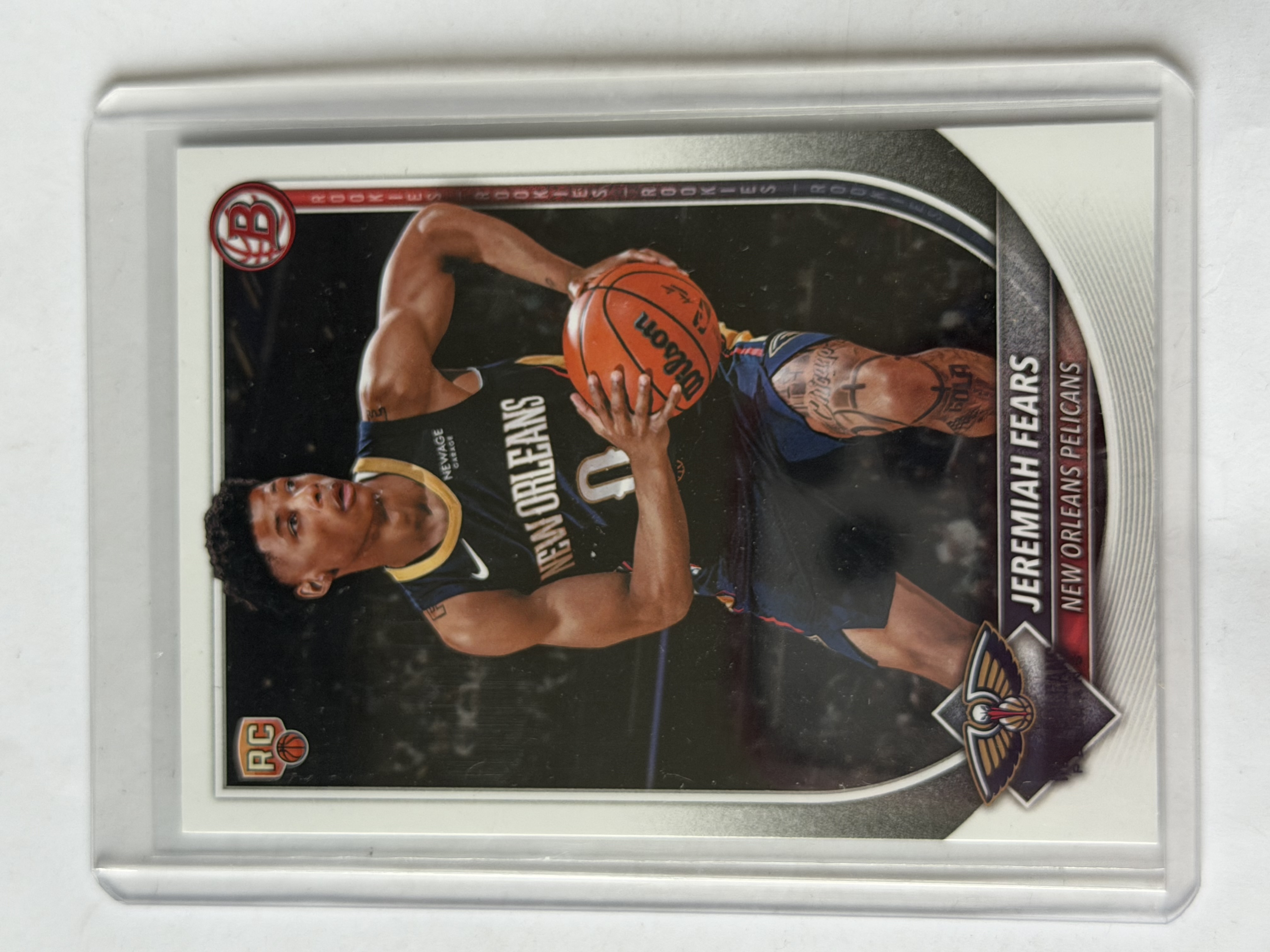 Carta Rookie Jeremiah Fears