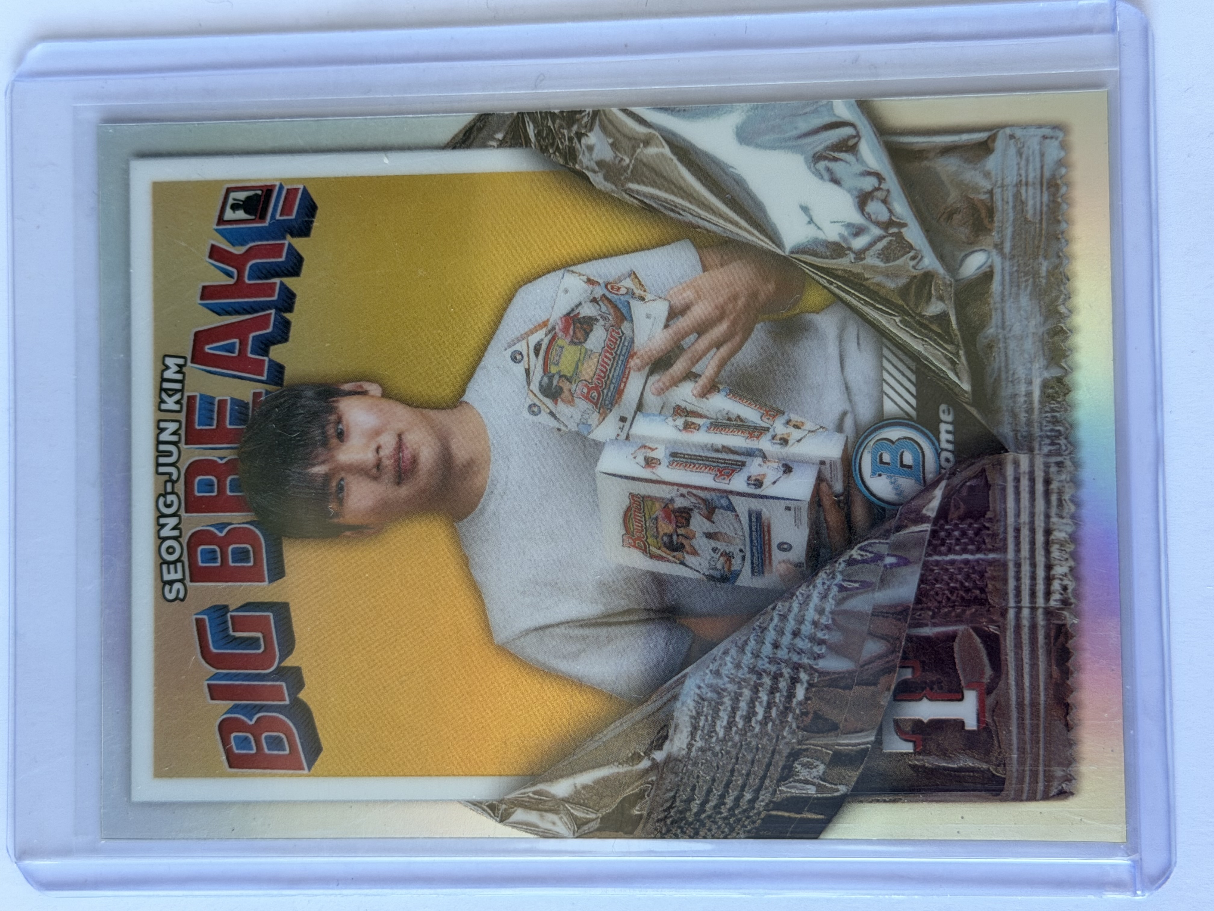 Carta Seong-Jun Kim — Big Break BB-19 · 2026 Bowman Chrome