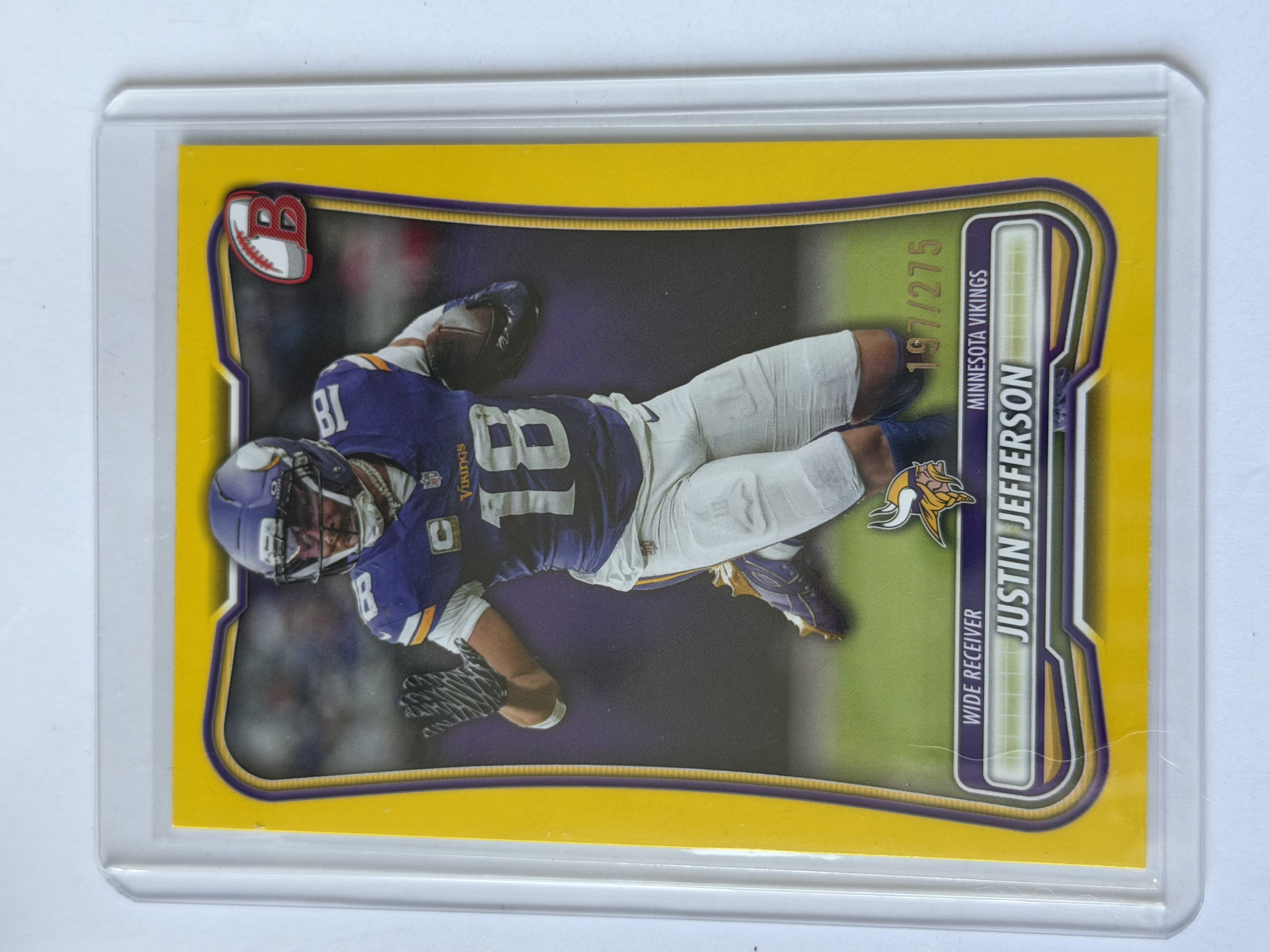 Carta Justin Jefferson 197/275