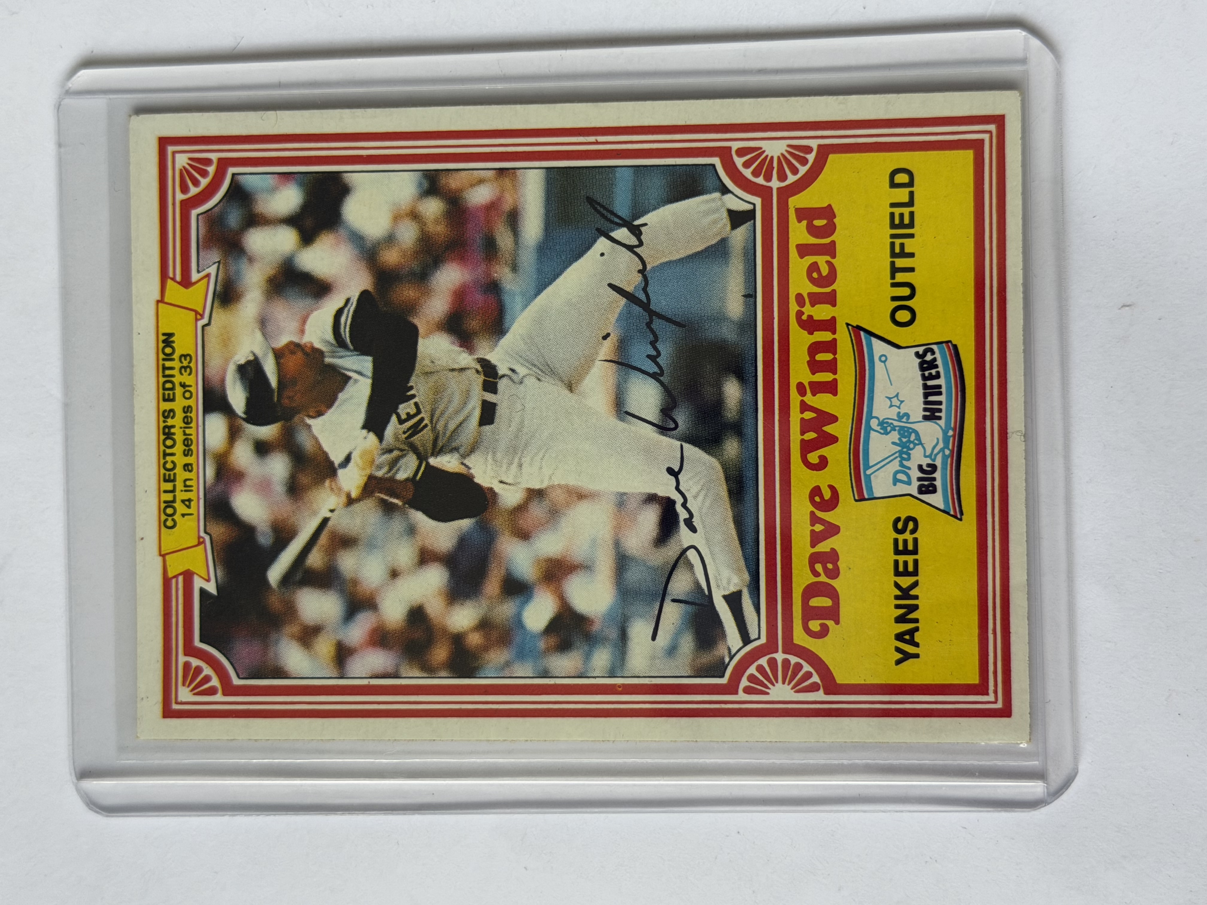 Carta Dave Winfield
